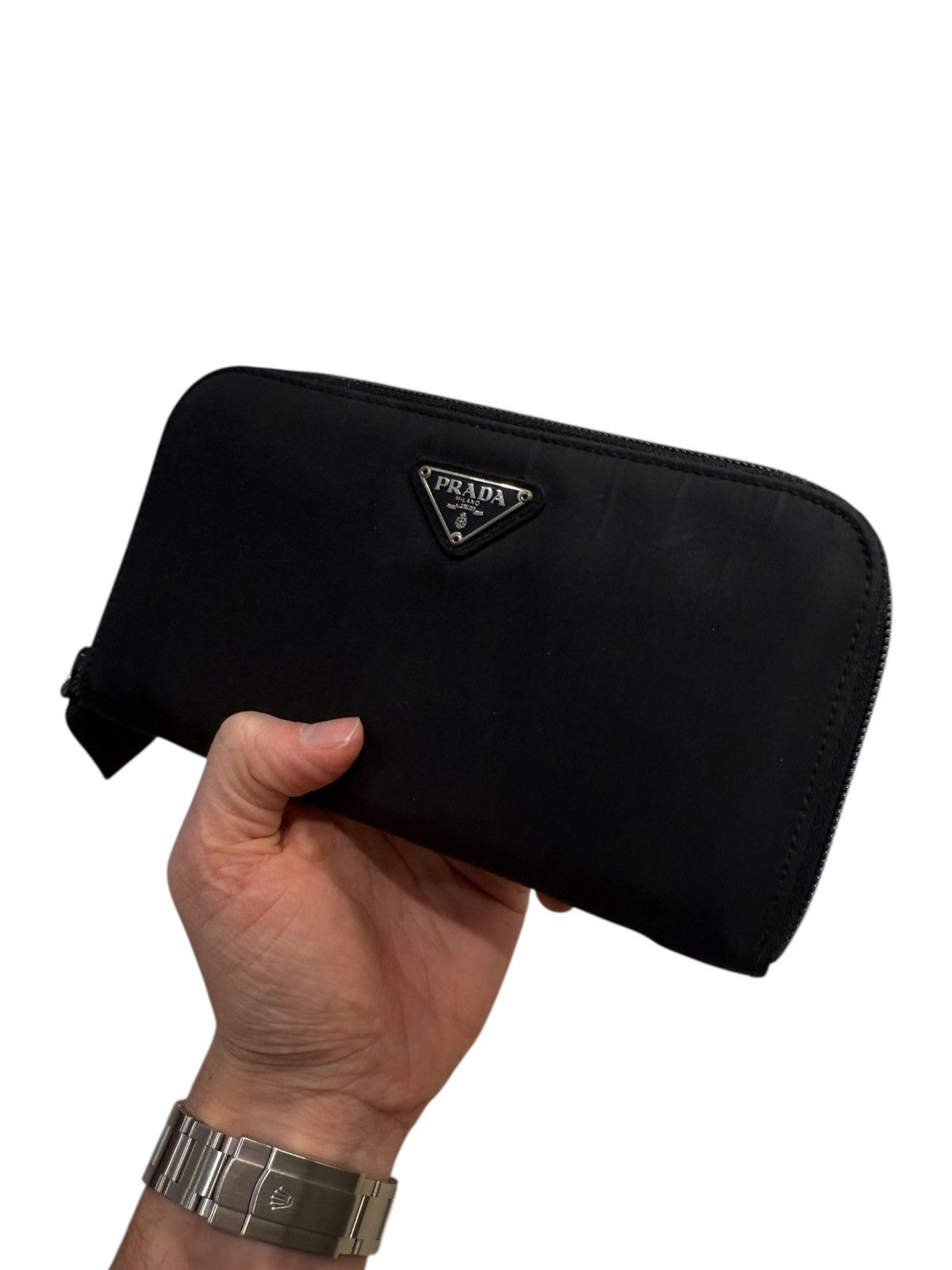 Prada Prada long zip nylon wallet Size ONE SIZE - 2 Thumbnail