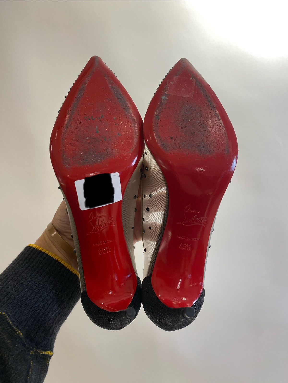 Christian Louboutin Christian Louboutin Crystals Embellished High Heel Size36.5 Size US 6.5 / IT 36.5 - 7 Thumbnail