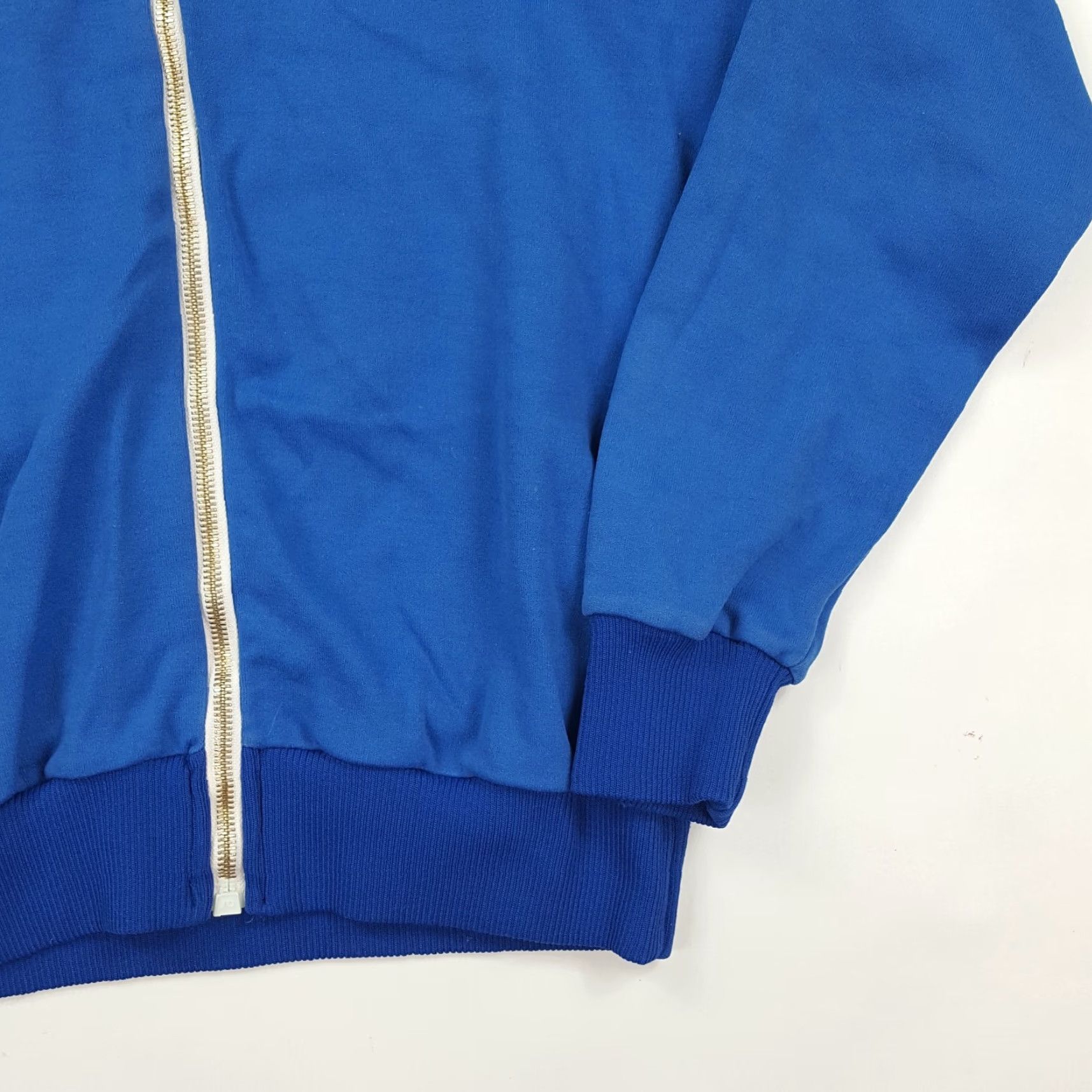 Vintage VINTAGE VTG 80s German Track Suit Jacket Men's S Sports Zip Sweatshirt Germany Veb Blue Stadium Football Soccer Retro Windbreaker 70s 80s Size US S / EU 44-46 / 1 - 3 Thumbnail