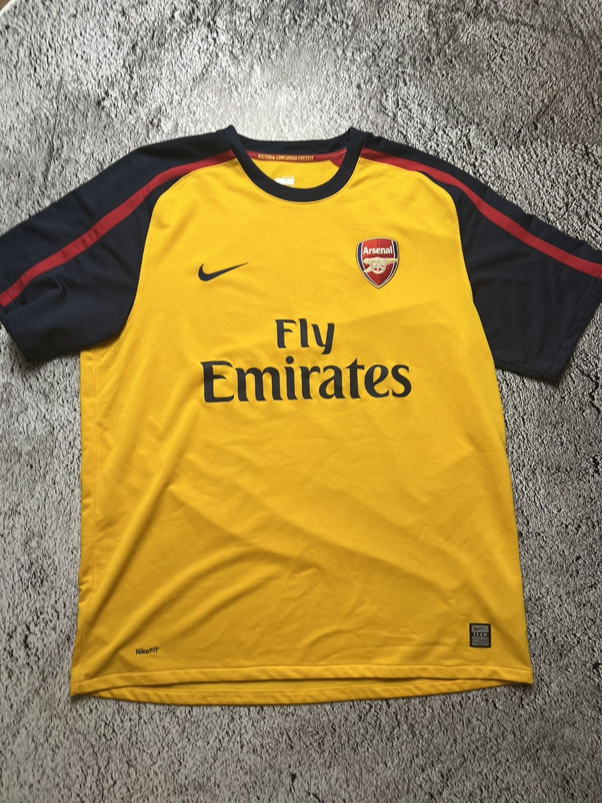 Nike 2008-2009 FC Arsenal London nike third rare vintage jersey Size US XL / EU 56 / 4 - 1 Thumbnail