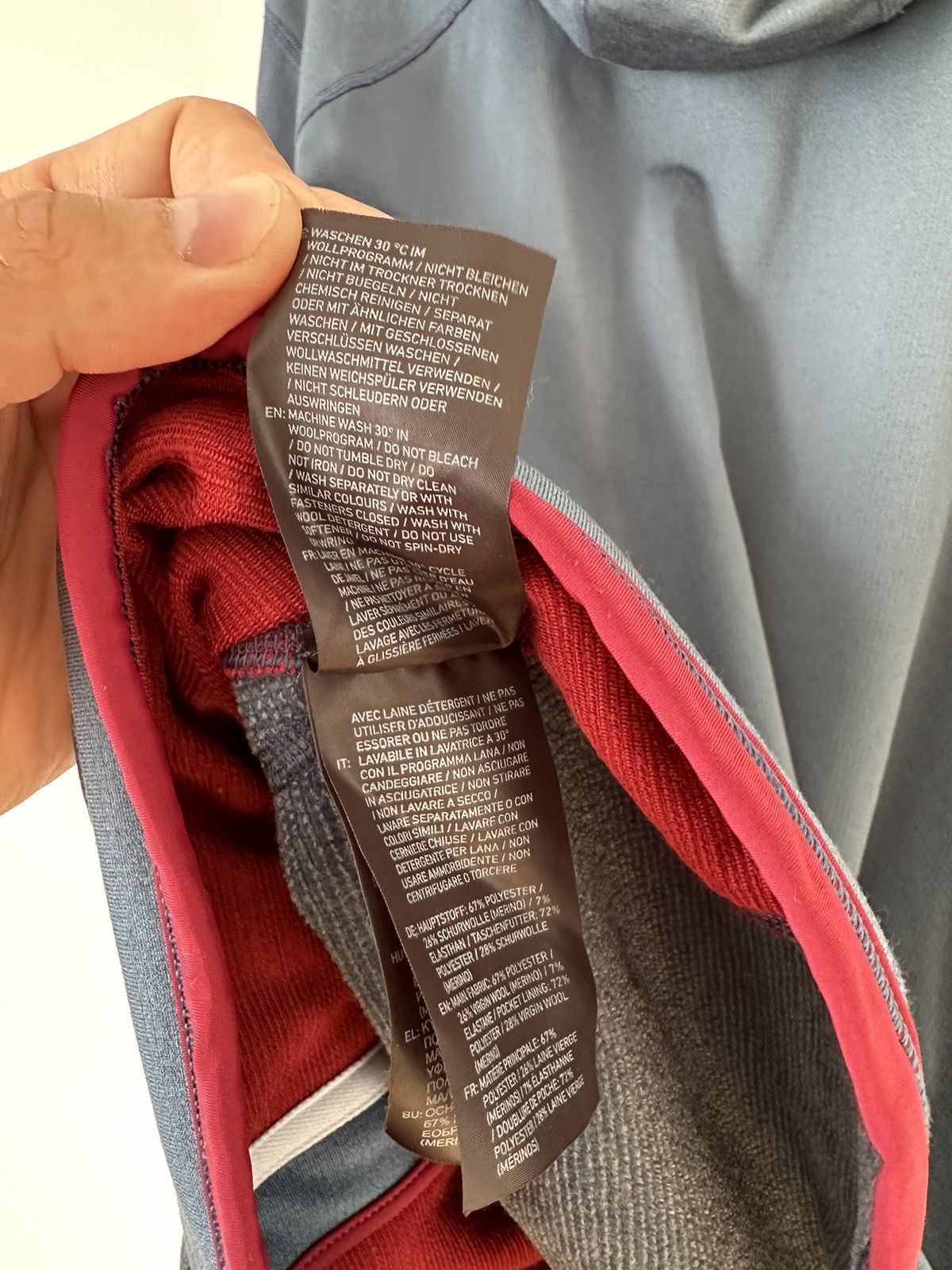 ORTOVOX Ortovox merino inside zip hoodie blue Size US XL / EU 56 / 4 - 12 Thumbnail