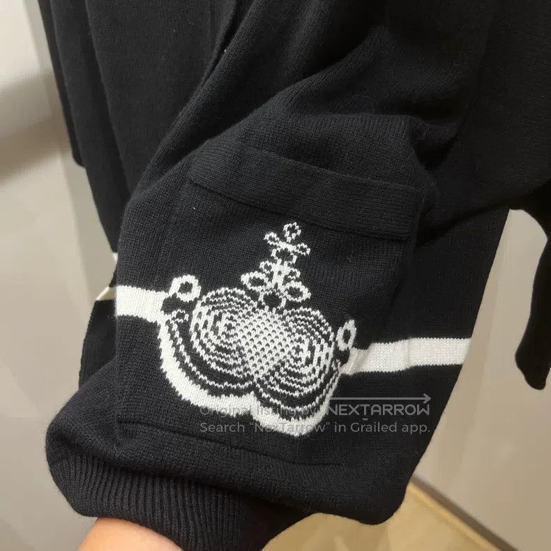 Hermes Hermes Logo single-row button knit cardigan Size XXS / US 00 / IT 34 - 7 Thumbnail