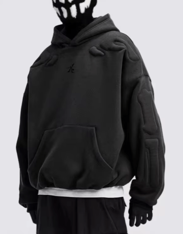 Japanese Brand graphic foam printed oversized hoodies Size US M / EU 48-50 / 2 - 5 Thumbnail