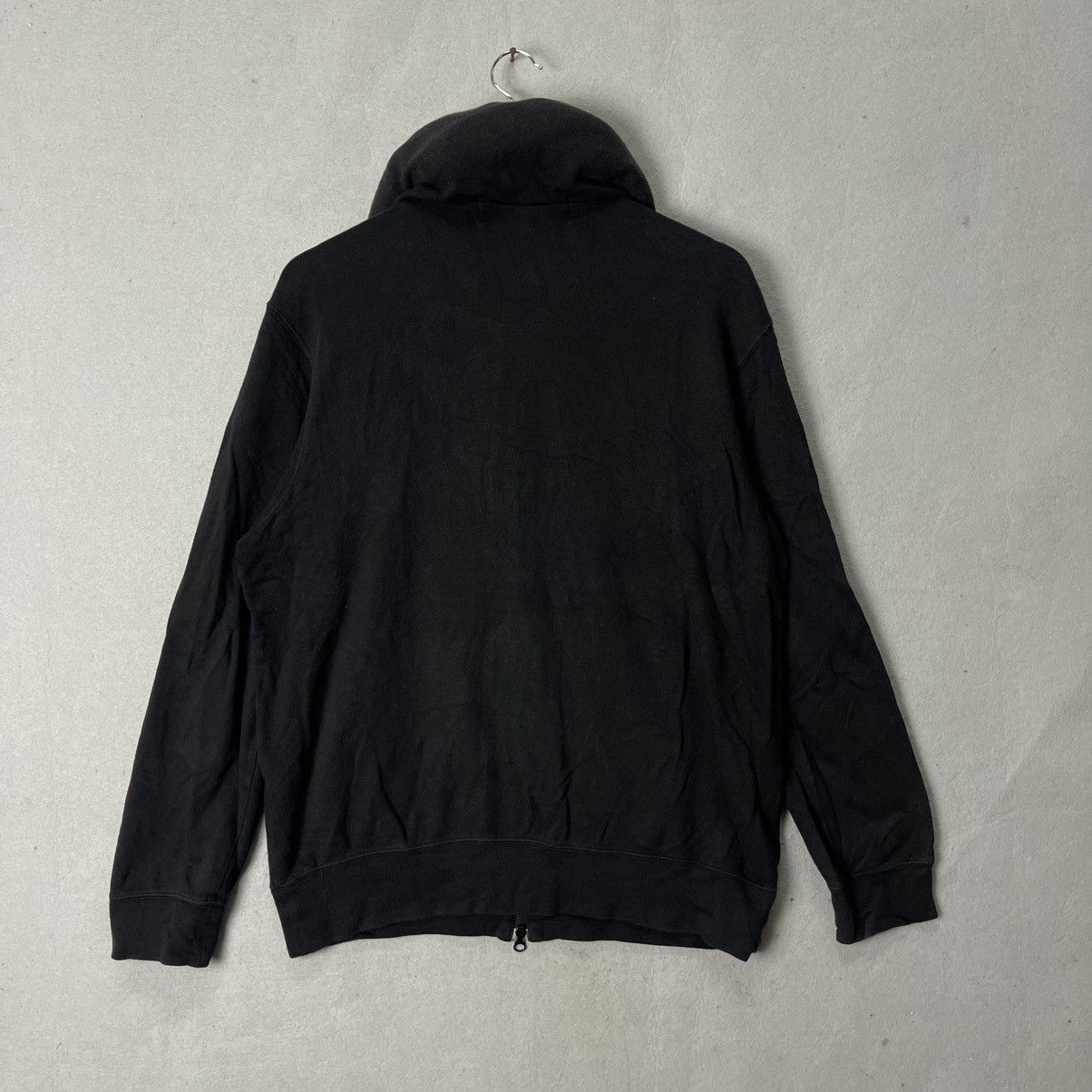 mercibeaucoup mercibeaucoup Black Zip-Up Hoodie High Collar 100% Cotton Size US M / EU 48-50 / 2 - 8 Thumbnail