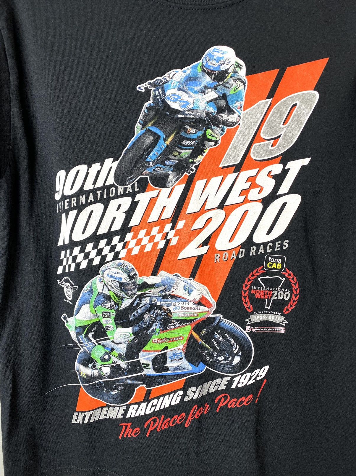 Vintage Vintage Stye Isle Of Man Racing T Shirt Rally Nascar Size US S / EU 44-46 / 1 - 3 Thumbnail