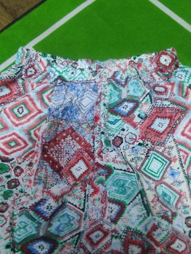 Other × Vintage BAGGY PANTS LIKE NAVAJO DESIGN Size 32" / US 10 / IT 46 - 3 Thumbnail