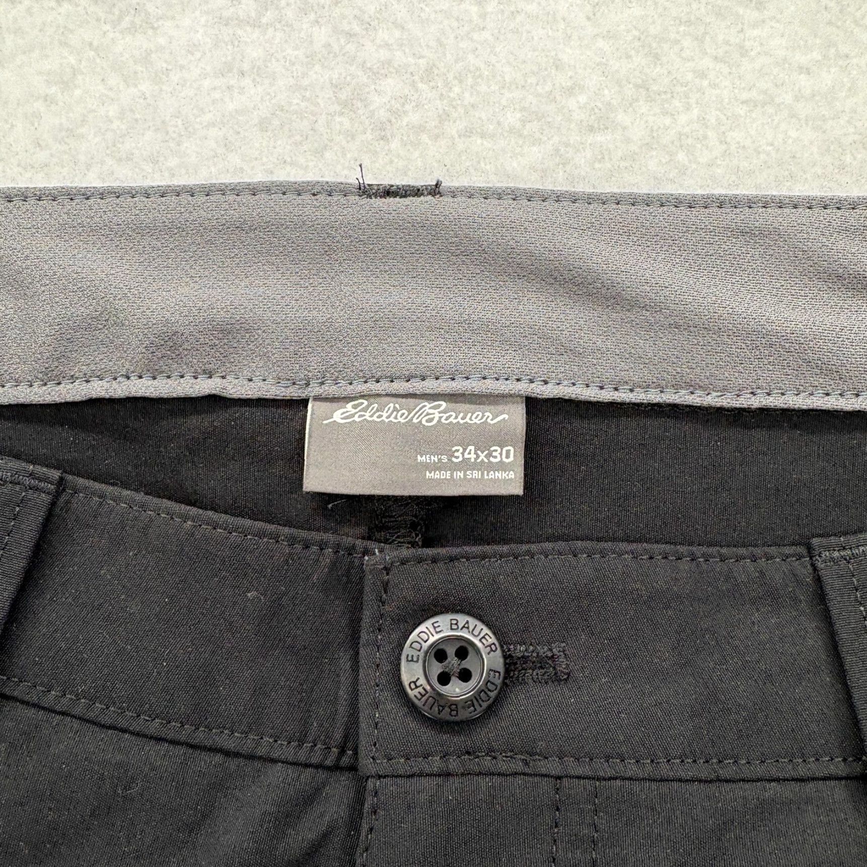 Eddie Bauer Eddie Bauer Pants Mens 34x30 Black Convertible Tech Hiking Nylon Stretch Outdoor Size US 34 / EU 50 - 5 Thumbnail