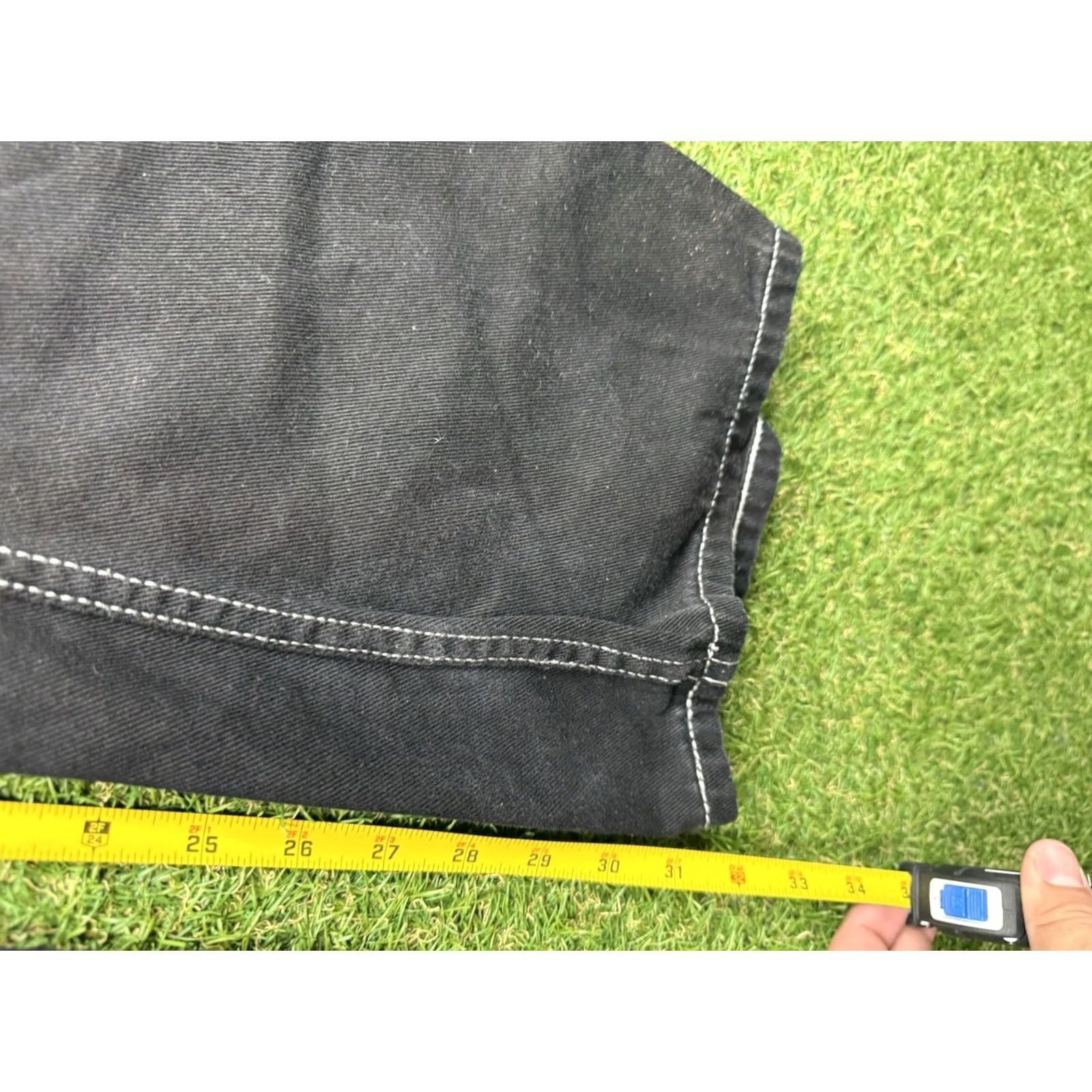 Ecko Unltd. VINTAGE Ecko Unltd. Jeans Mens 36X32 Black Denim Baggy / Loose Fit Pockets 5-Pocket Y2K Size US 36 / EU 52 - 6 Thumbnail