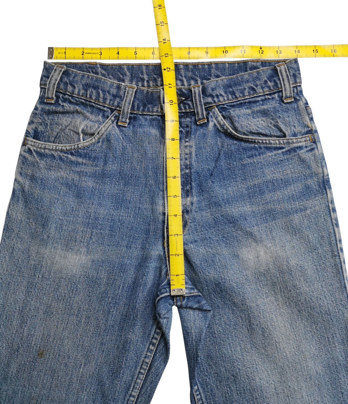 Levi's Levis Vintage Bootcut Denim Jeans Very Rare 70s-80s Size US 28 / EU 44 - 13 Thumbnail