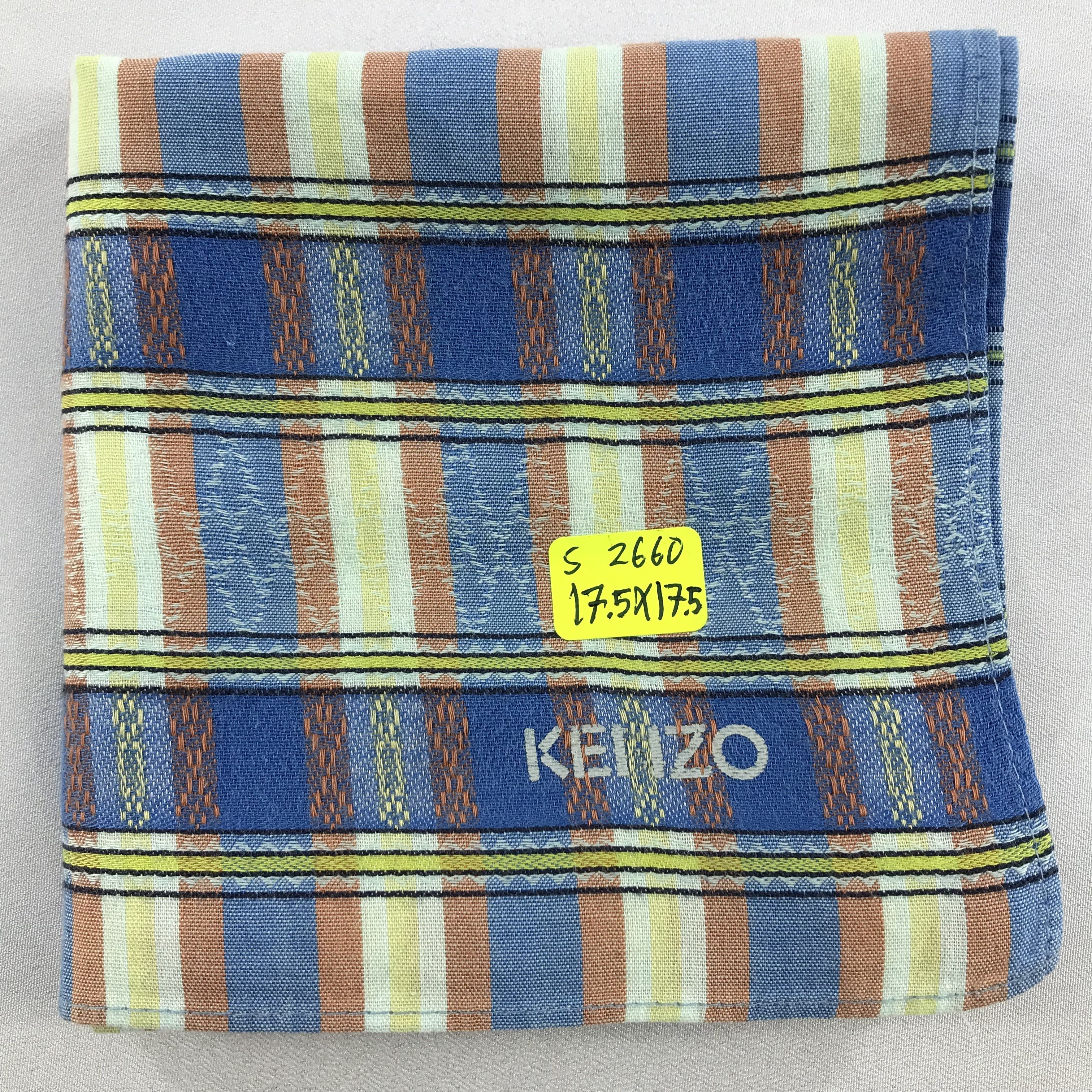 Kenzo × Vintage Kenzo Bandana / Handkerchief / Neckerchief - S2660 Size ONE SIZE - 5 Thumbnail