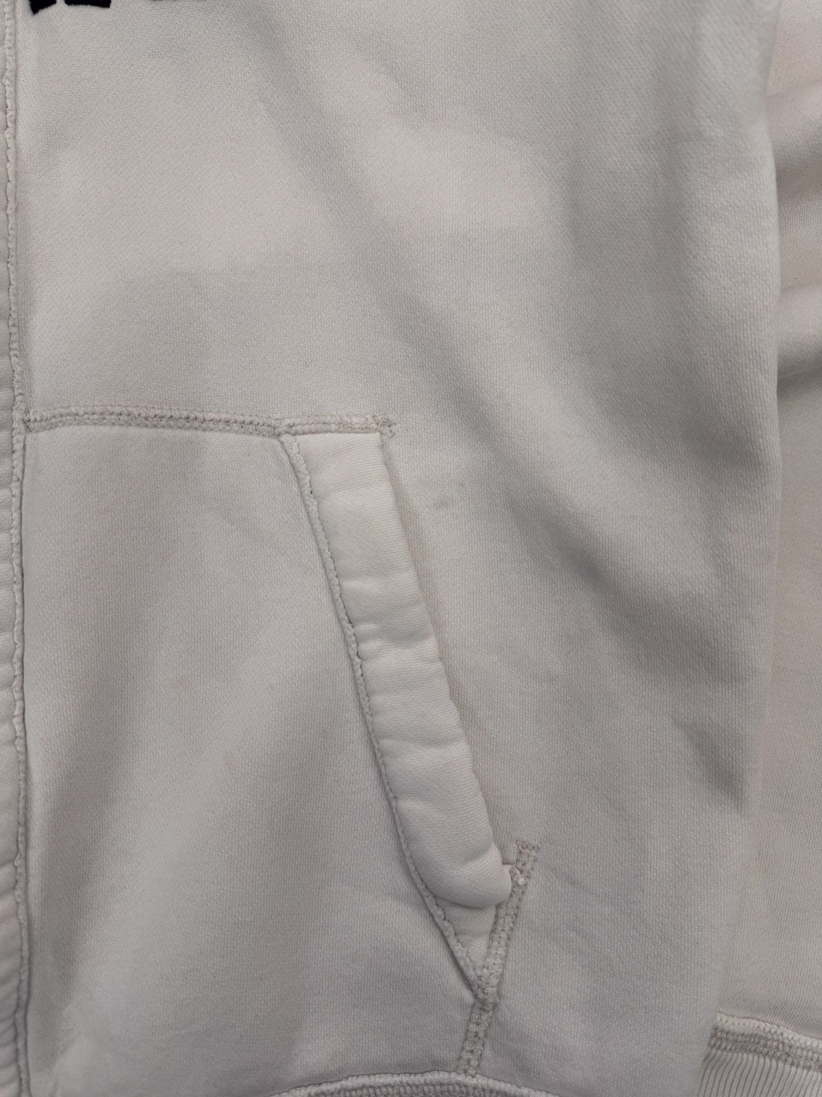 Hollister Hollister Women Cotton Zip Hoodie White Size M Size M / US 6-8 / IT 42-44 - 3 Thumbnail