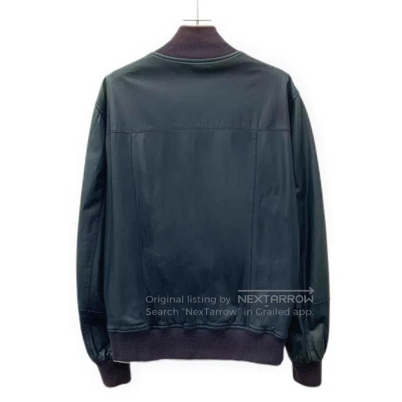 Brunello Cucinelli Brunello Cucinelli Leather Jacket L. Size US L / EU 52-54 / 3 - 2 Thumbnail