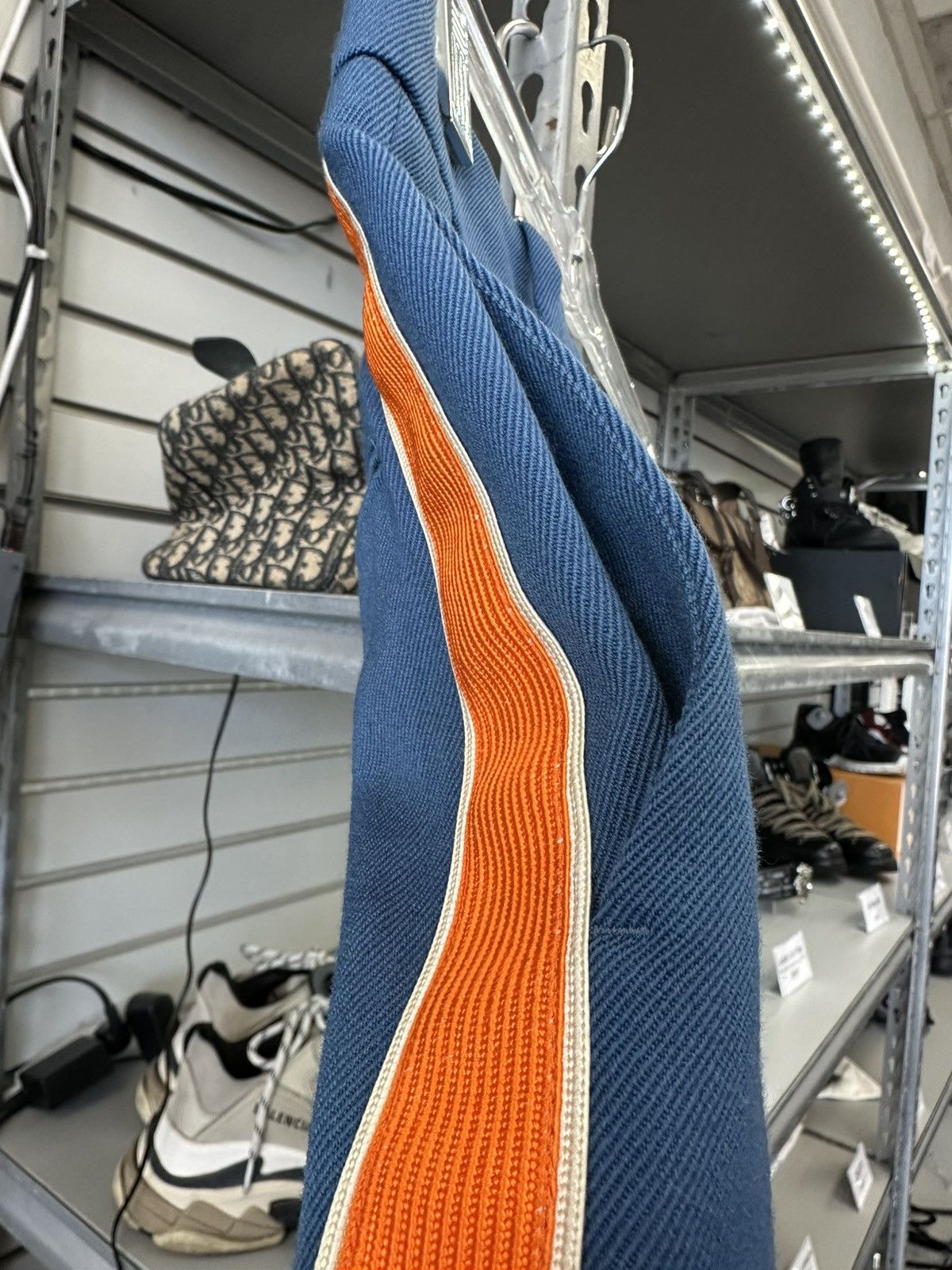 Calvin Klein 205W39NYC Raf Simons Calvin Klein Marching Band Pants blue orange Size US 29 - 4 Thumbnail