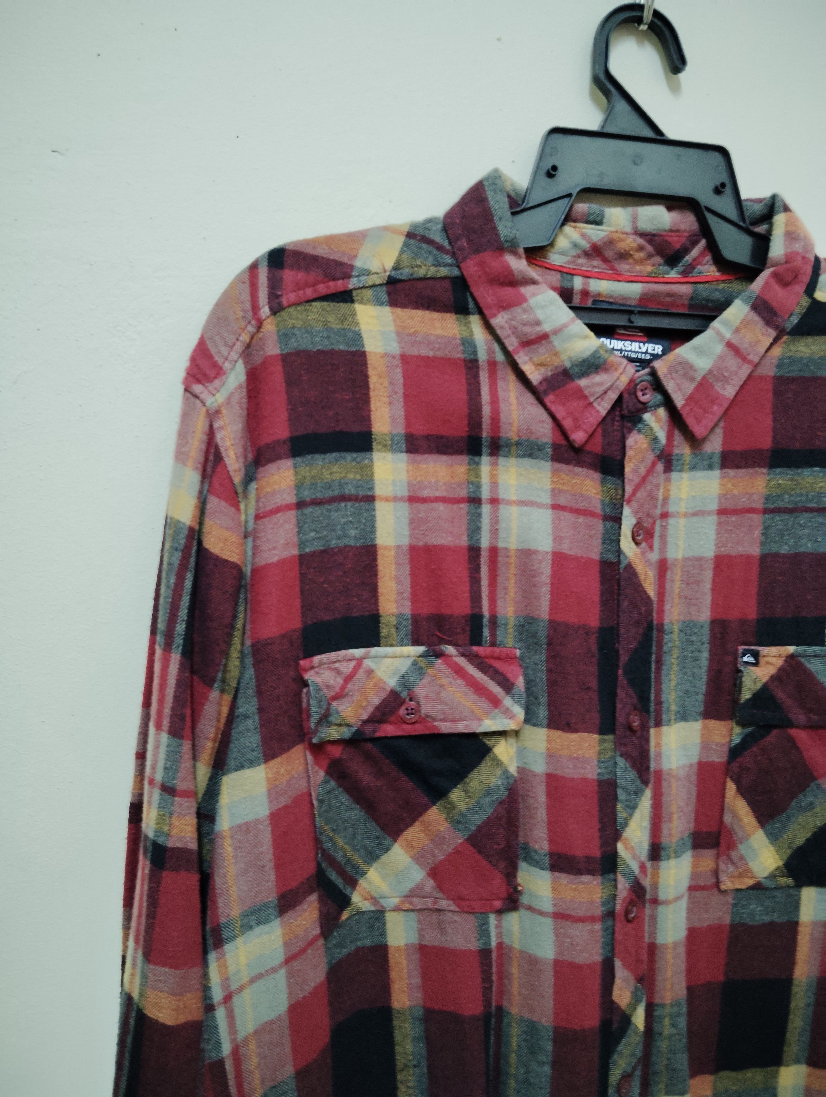 Quiksilver QUIKSILVER CHECKERED FLANNEL Size US XXL / EU 58 / 5 - 2 Thumbnail