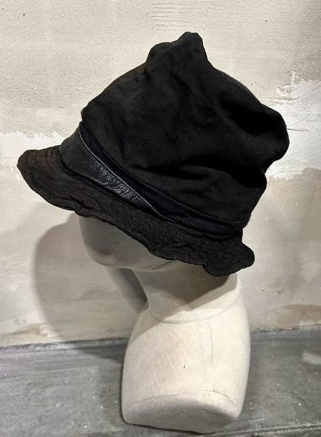 14th Addiction 14th Addiction Early Patchwork Leather Hat Size ONE SIZE - 3 Thumbnail