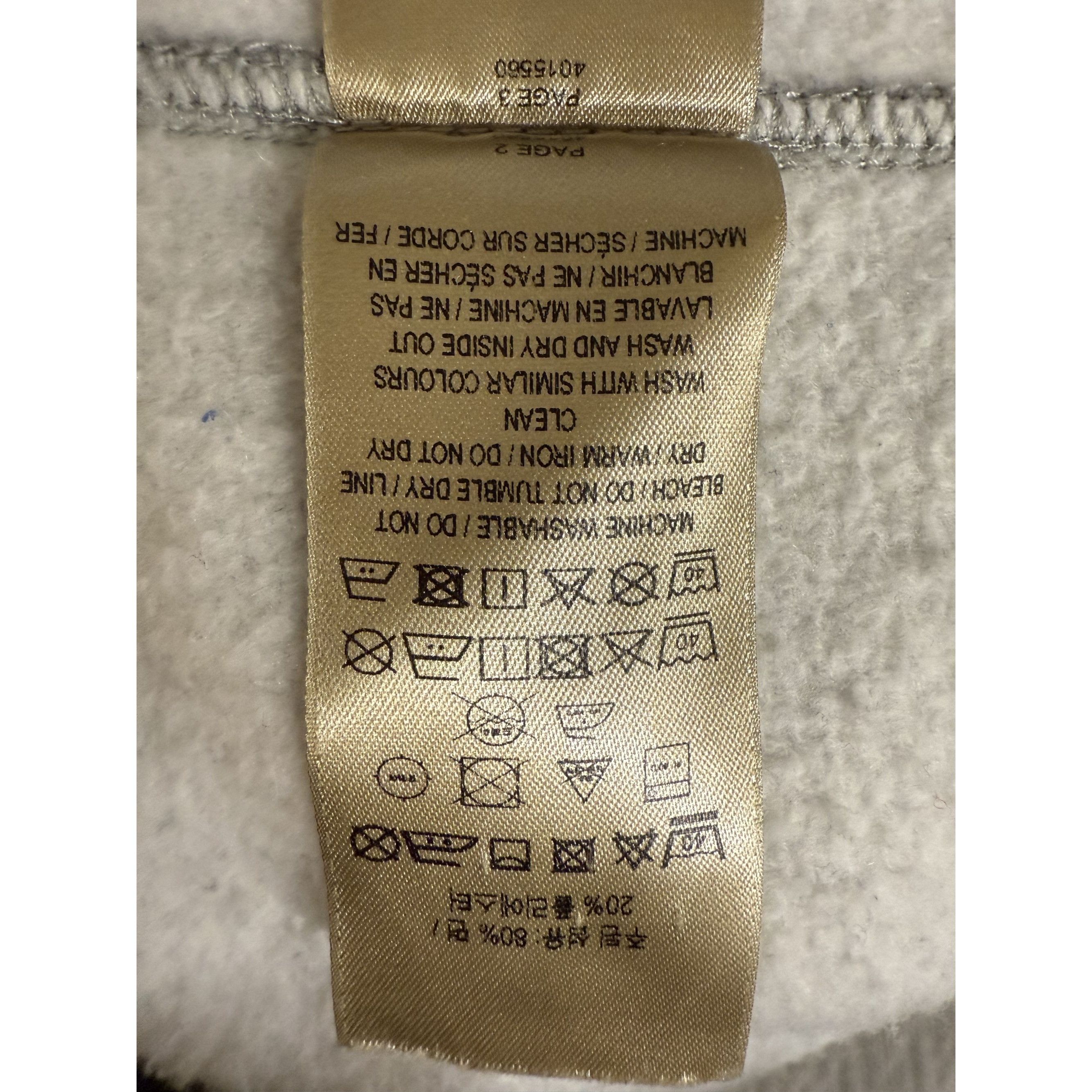 Burberry Burberry Gray Full-Zip Hoodie Sweatshirt XXXL Made In Portug Size US XXL / EU 58 / 5 - 7 Thumbnail
