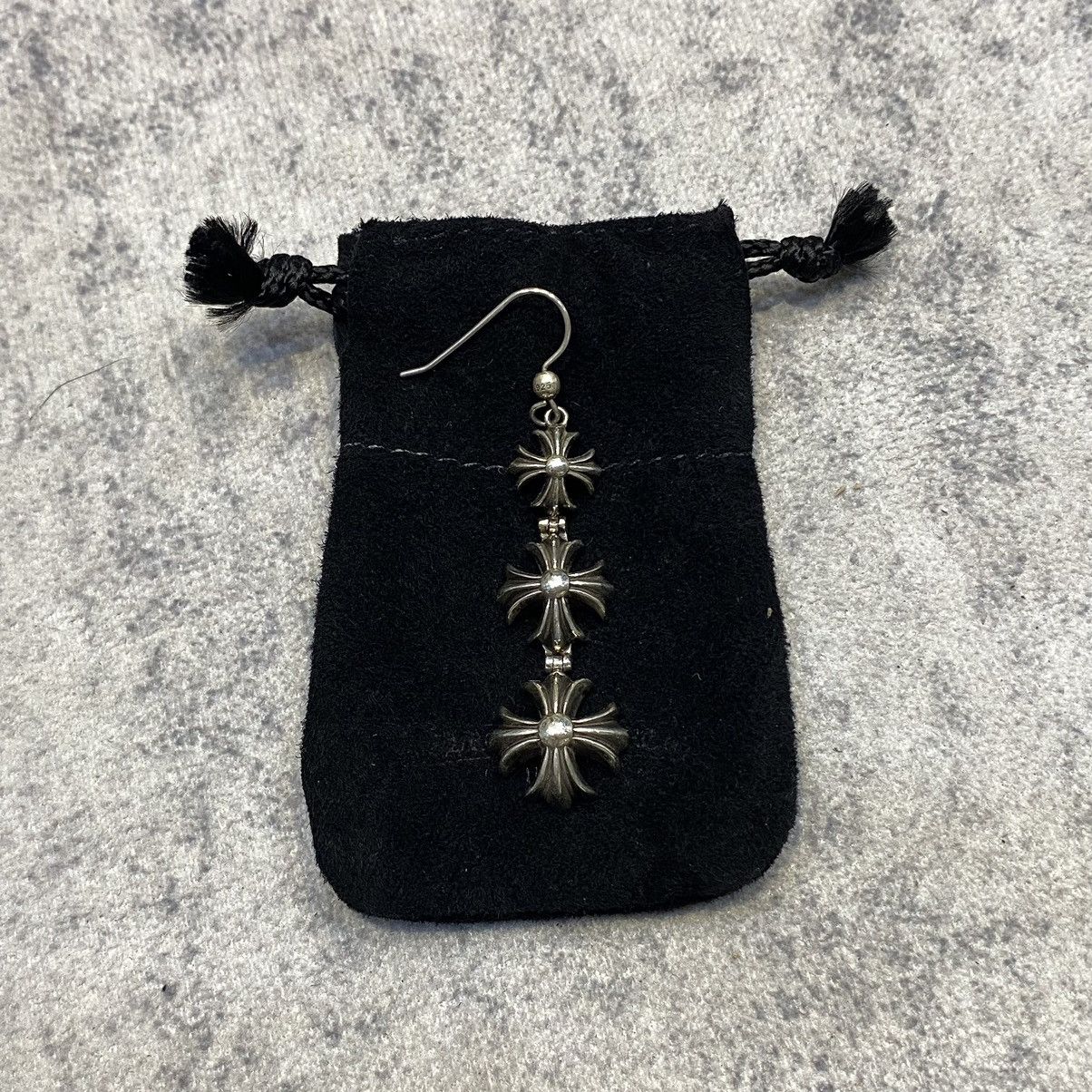 Chrome Hearts Chrome Hearts CH PLUS POST DICE Left Side earring silver Size ONE SIZE - 2 Thumbnail