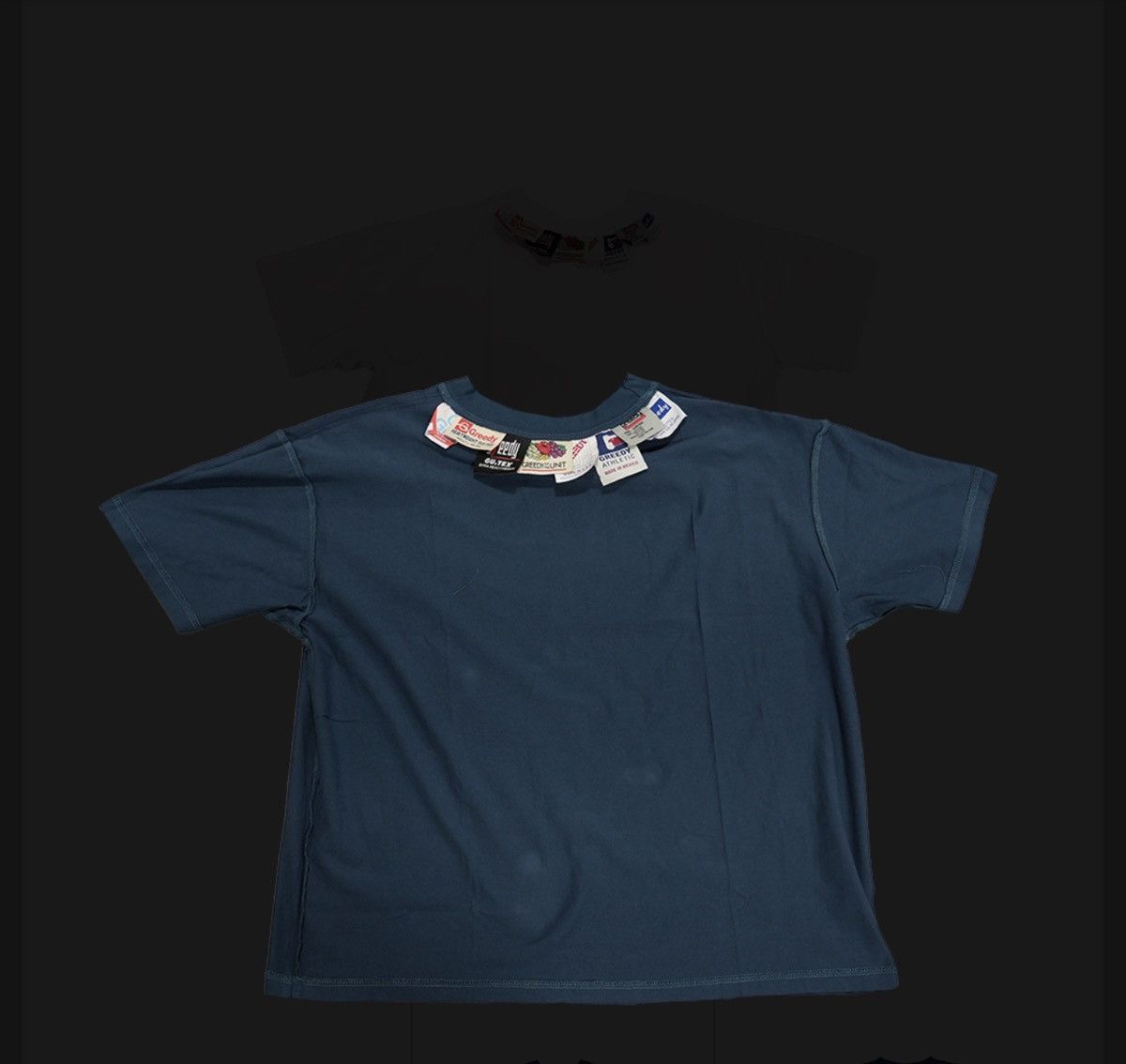 Greedy Unit Greedy Unit MULTI-TAG Navy T-SHIRT Size US M / EU 48-50 / 2 - 2 Thumbnail