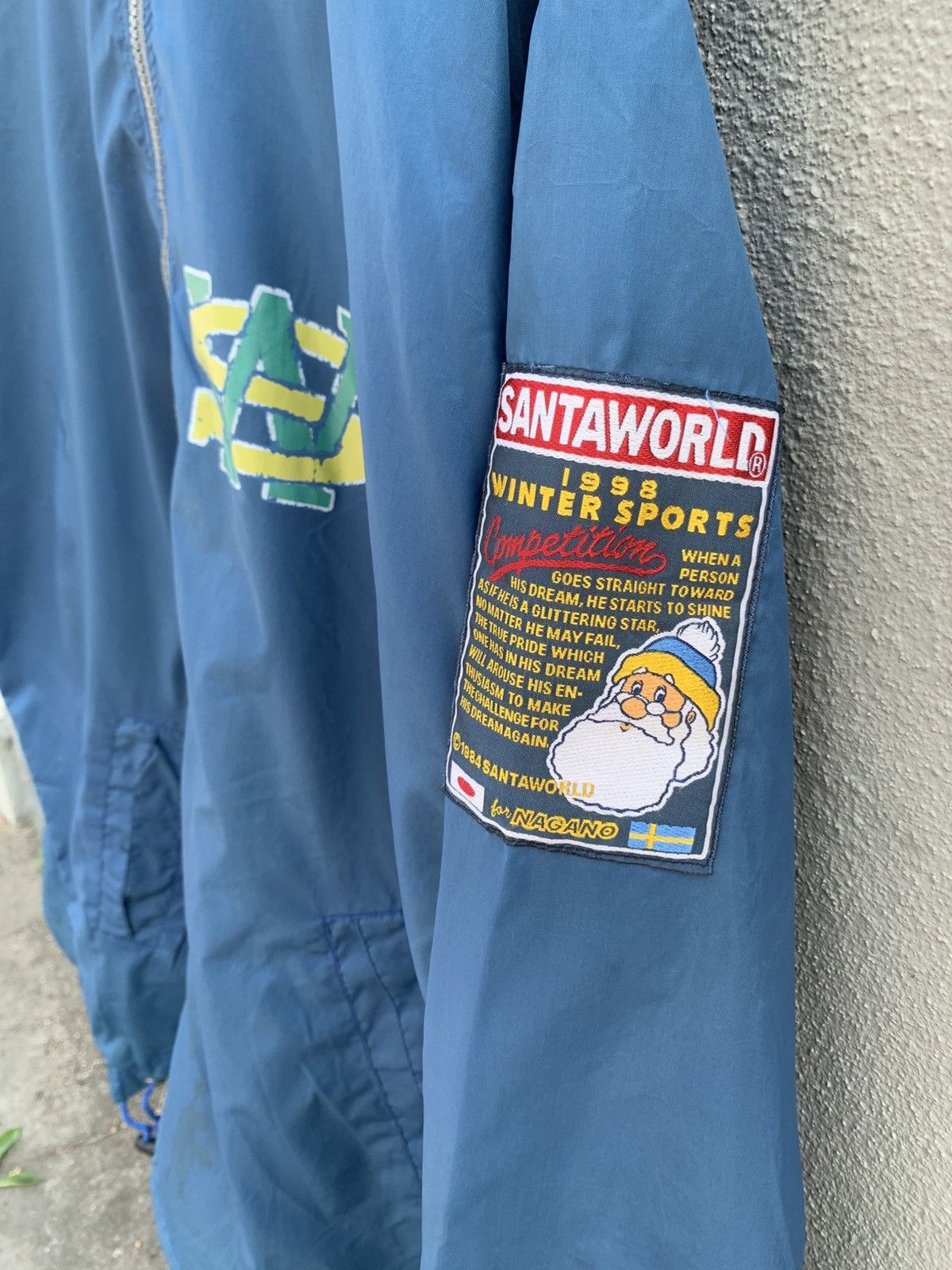 Japanese Brand Vintage SantaWorld 1984 Light Jacket Size US L / EU 52-54 / 3 - 3 Thumbnail