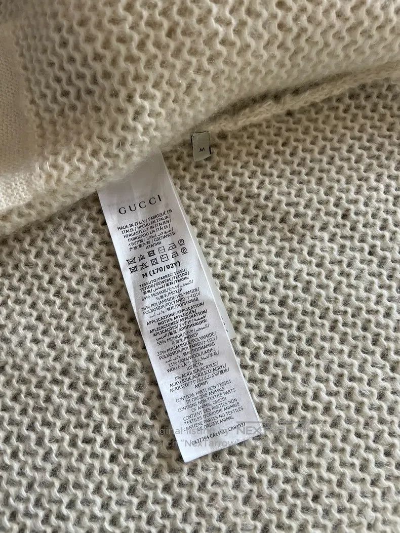 Gucci Gucci Mahai woollen crochet sweater Size M / US 6-8 / IT 42-44 - 5 Thumbnail