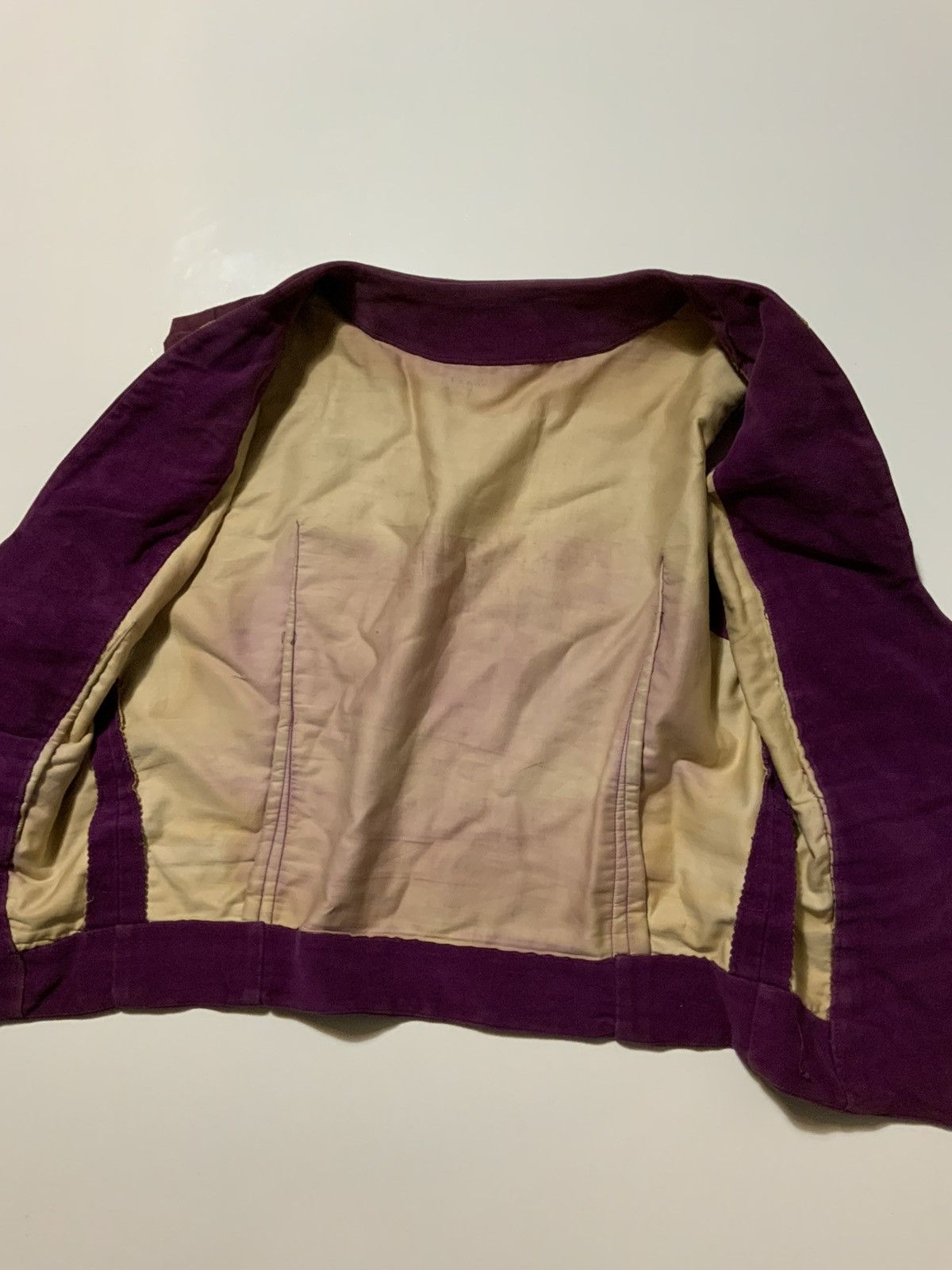 Vintage Marching Band Steampunk Purple Haze Velvet Hendrix Vest Size US M / EU 48-50 / 2 - 4 Thumbnail