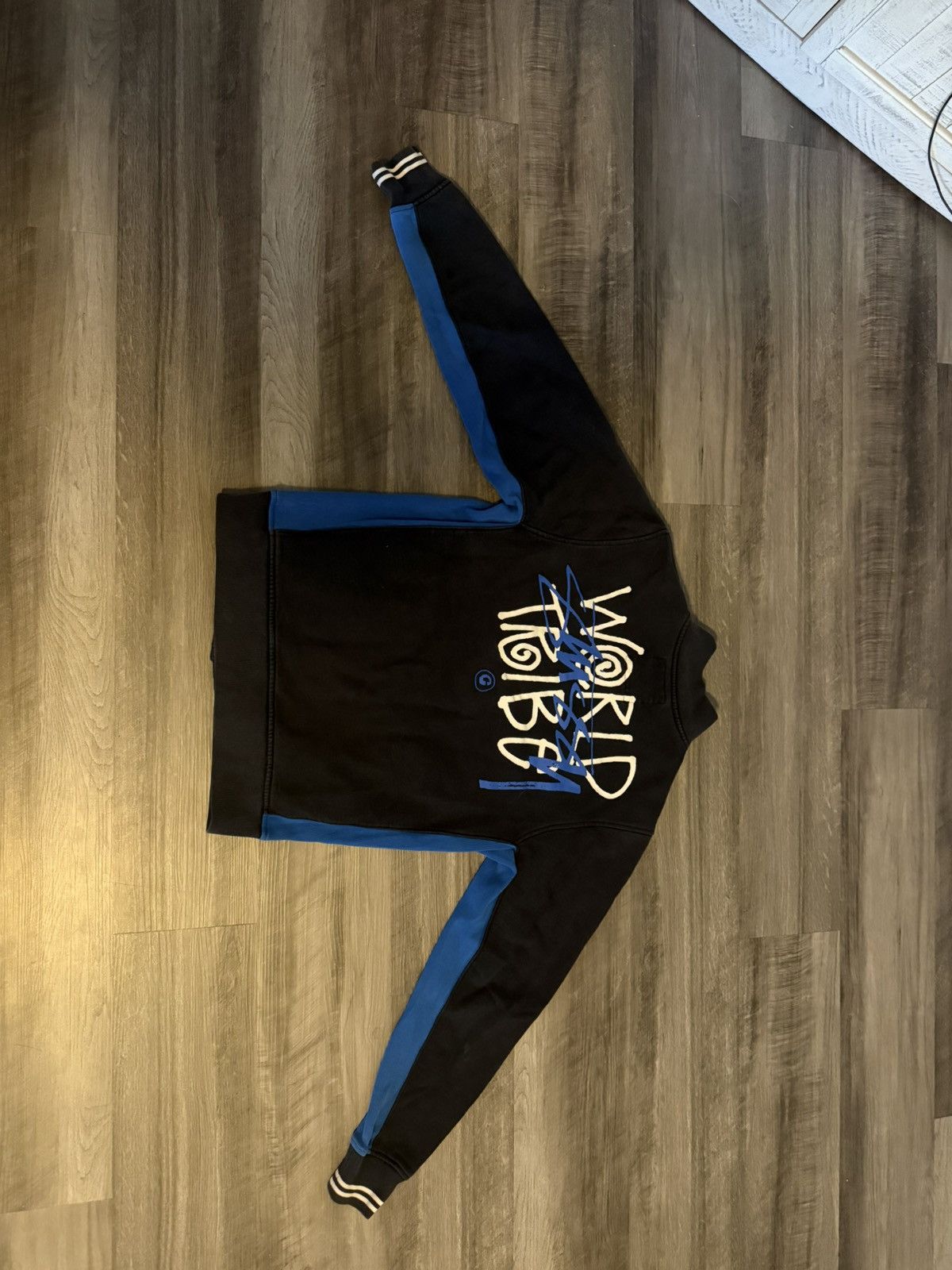 Stussy Black Stussy Varsity Jacket Size US M / EU 48-50 / 2 - 2 Thumbnail