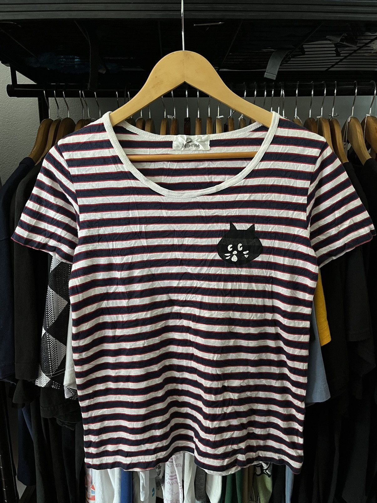 Ne-Net Ne-net striped tee Issey Miyake Tee 🇯🇵 Size M / US 6-8 / IT 42-44 - 1 Thumbnail