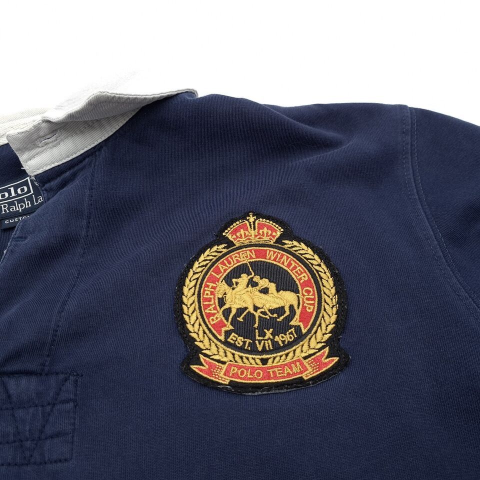 Polo Ralph Lauren × Ralph Lauren Vintage Polo Ralph Lauren Equestrian Rugby Size XL Rare Size US XL / EU 56 / 4 - 3 Thumbnail