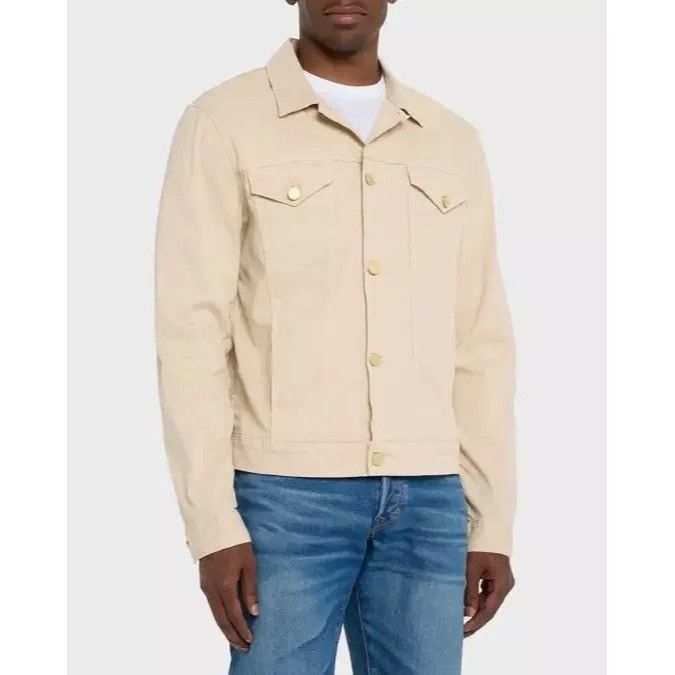MONFRERE Monfrere Men's Dean Jacket Slim Fit Trucker Japanese Denim Size US M / EU 48-50 / 2 - 1 Thumbnail