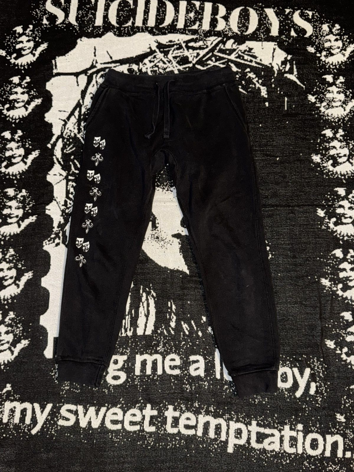 G59 Records g59 “i want to die in new orleans” sweatpants/joggers *2018* Size US 30 / EU 46 - 1 Thumbnail