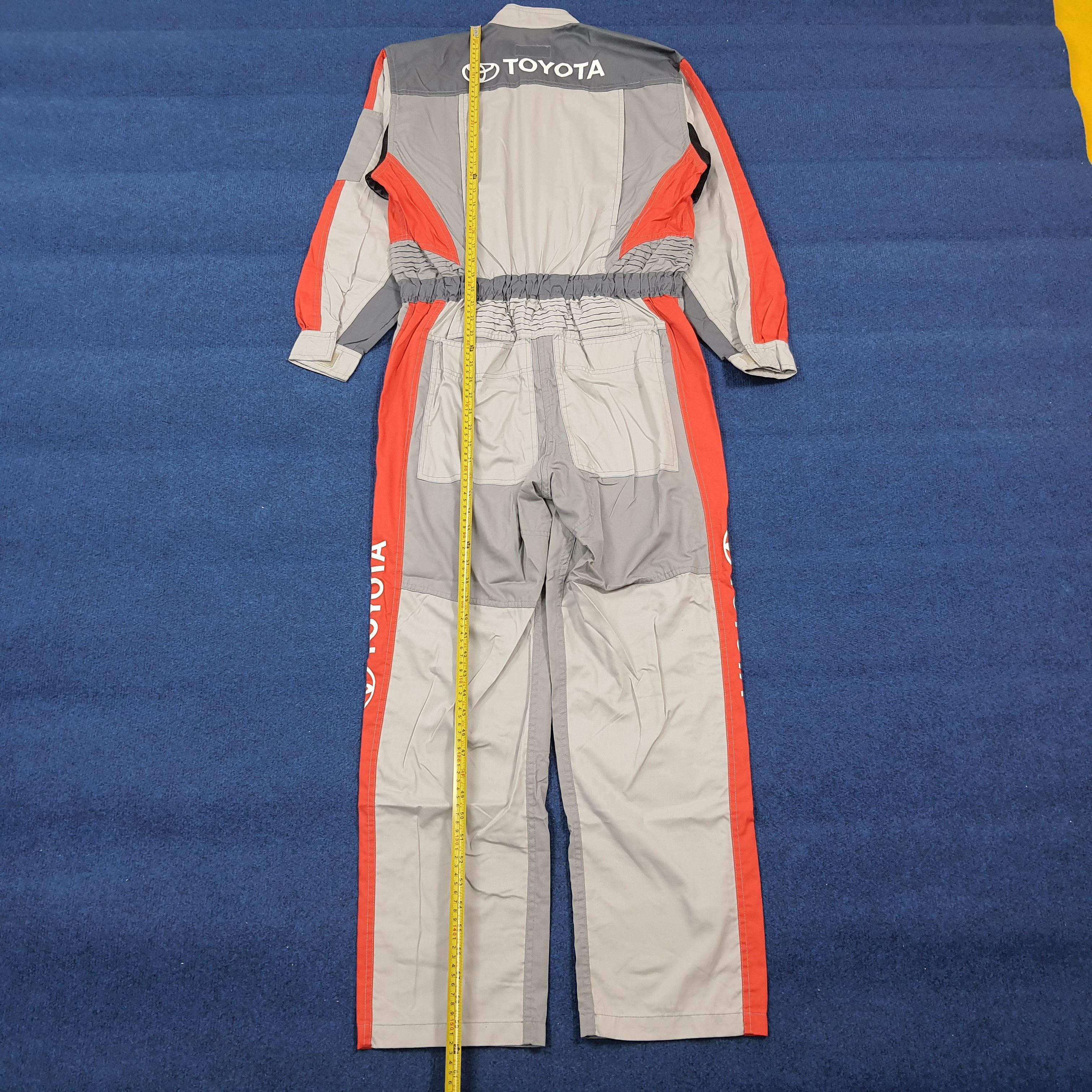 Japanese Brand Vintage Toyota Tecno Mobility Kanagawa Work Coverall C300N13 Size US S / EU 44-46 / 1 - 4 Thumbnail