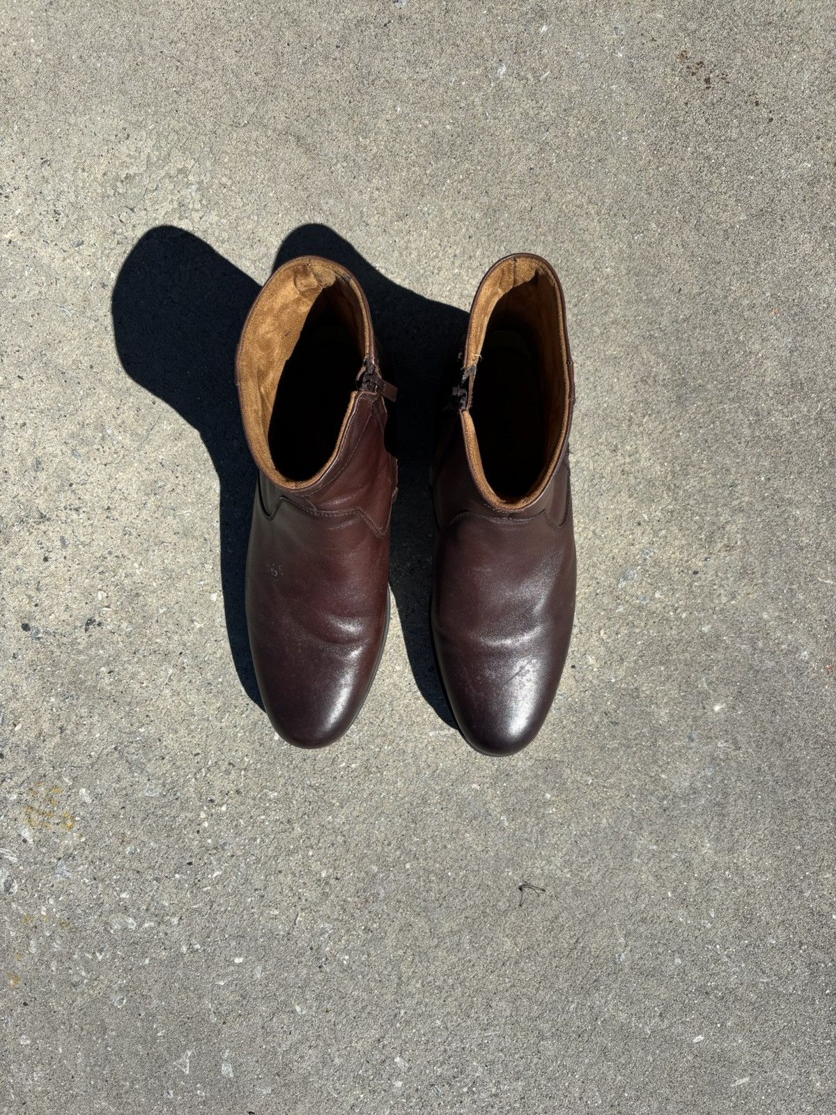 Florsheim Florsheim Men’s Brown Leather Boots 10EEE Size US 10 / EU 43 - 7 Thumbnail
