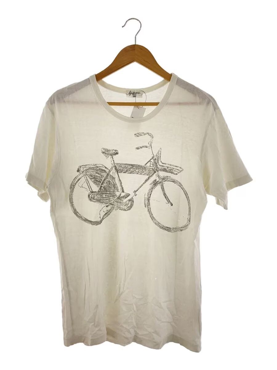 Yohji Yamamoto Bicycle Sketch Tee Size US L / EU 52-54 / 3 - 1 Thumbnail