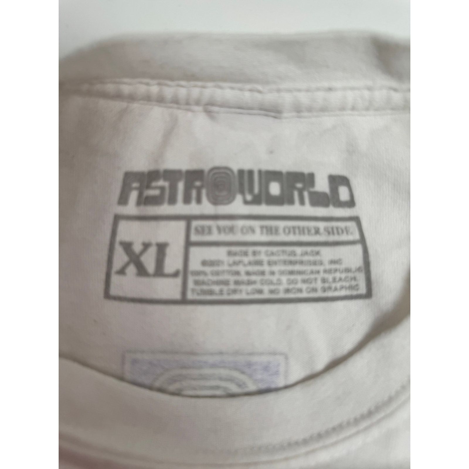 Other Travis Scott Astroworld Tour Cactus Jack Mouth T-Shirt XL Size US XL / EU 56 / 4 - 3 Thumbnail