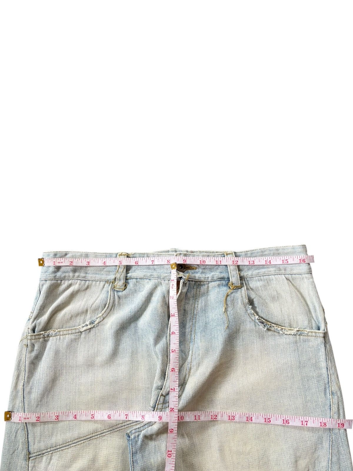 Helmut Lang Vintage Japanese Brand Distress Loose Jeans Size US 32 / EU 48 - 6 Thumbnail