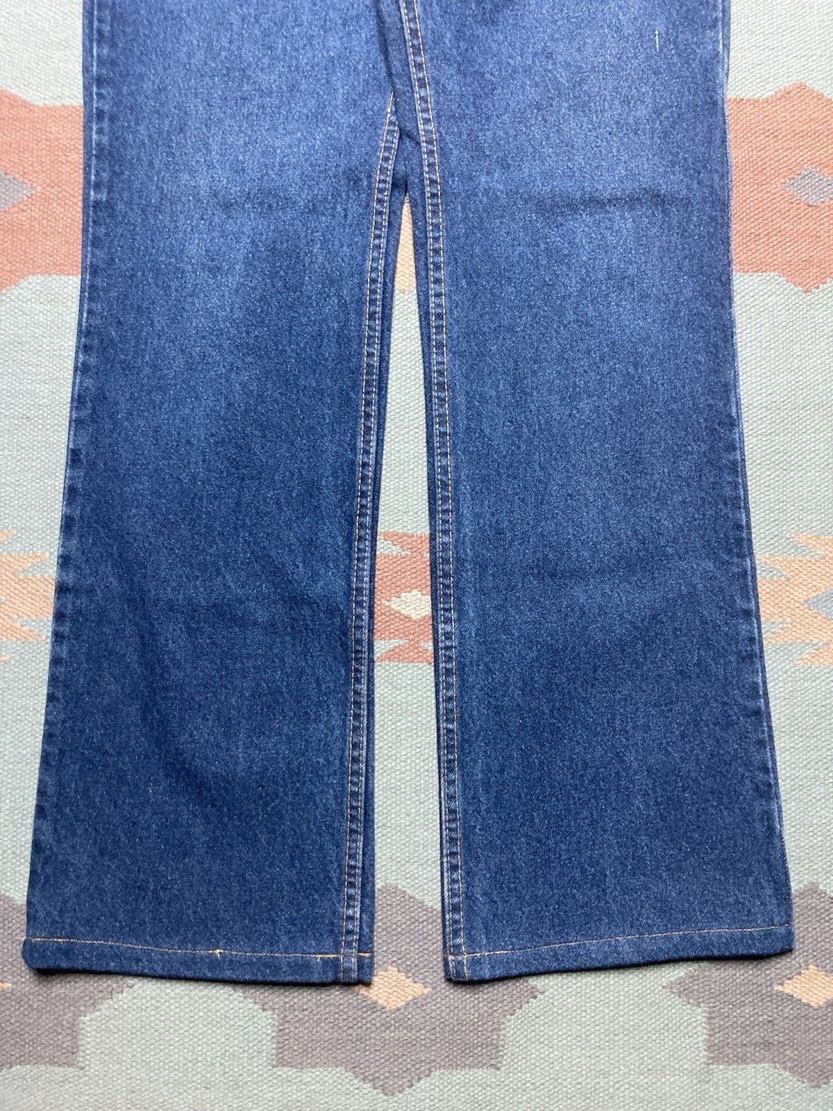 Levi's × Vintage 90s Levi’s 517 jeans bootcut flare dark orange tab 33x32 Size US 33 - 6 Thumbnail