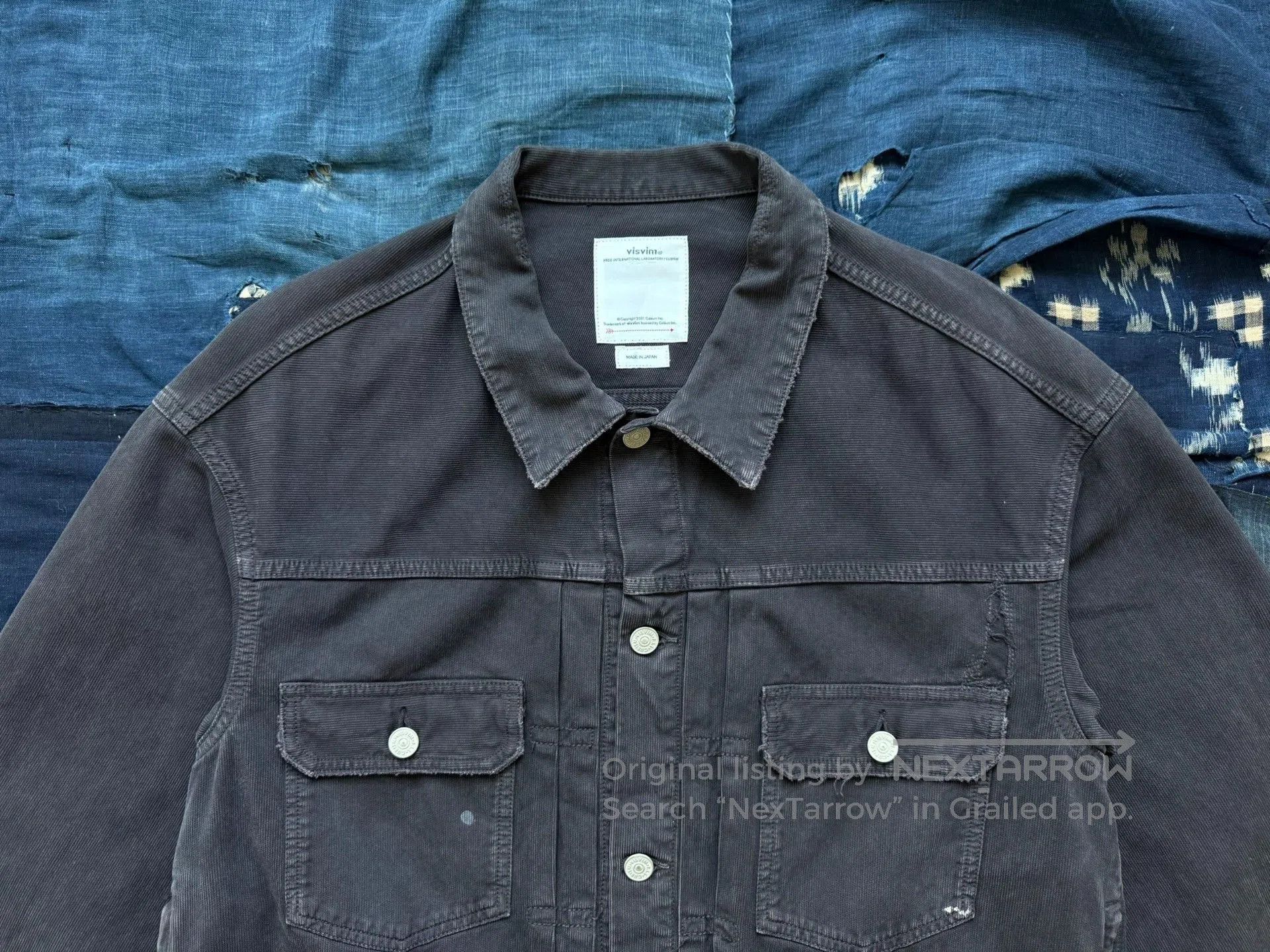 Visvim VISVIM 22SS 101XX CRASH DRY PIQUE JKT. Size US M / EU 48-50 / 2 - 4 Thumbnail