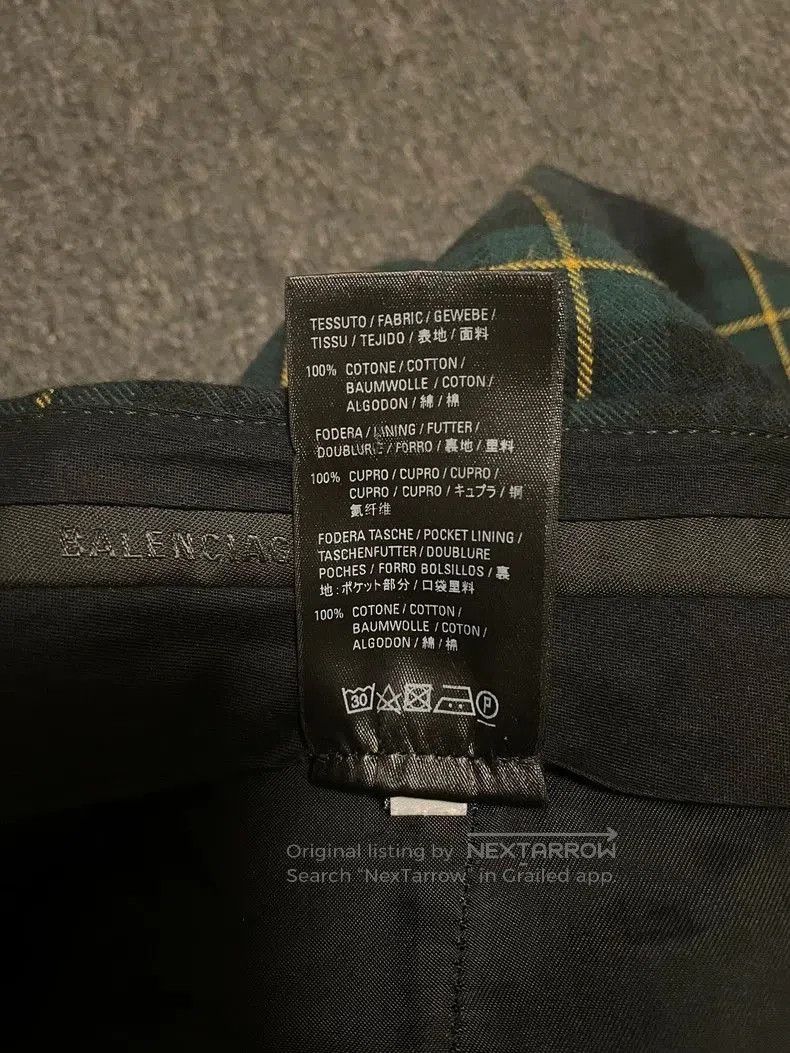 Balenciaga Balenciaga Men's Plaid Casual Pants. Size US 32 / EU 48 - 8 Thumbnail