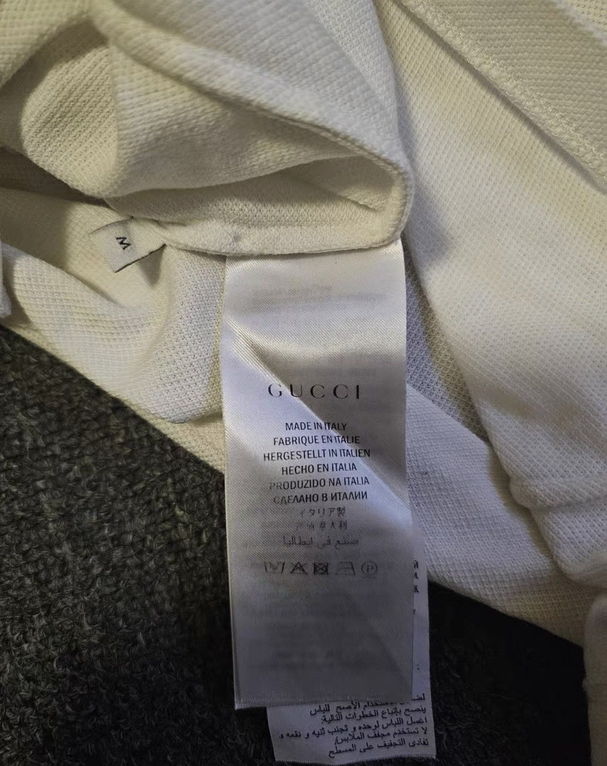 Gucci Gucci Gucci Striped Neck Short Sleeve Polo Shirt -2506 Size US M / EU 48-50 / 2 - 5 Thumbnail