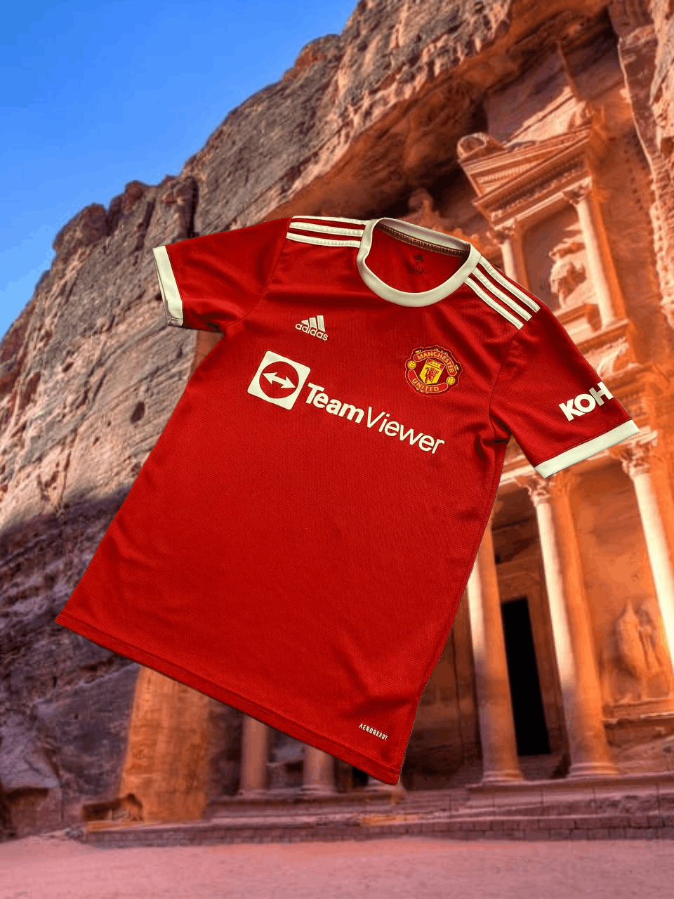 Adidas Jerseys Adidas MANCHESTER UNITED T-Shirt Y2K football club Size US S / EU 44-46 / 1 - 1 Thumbnail