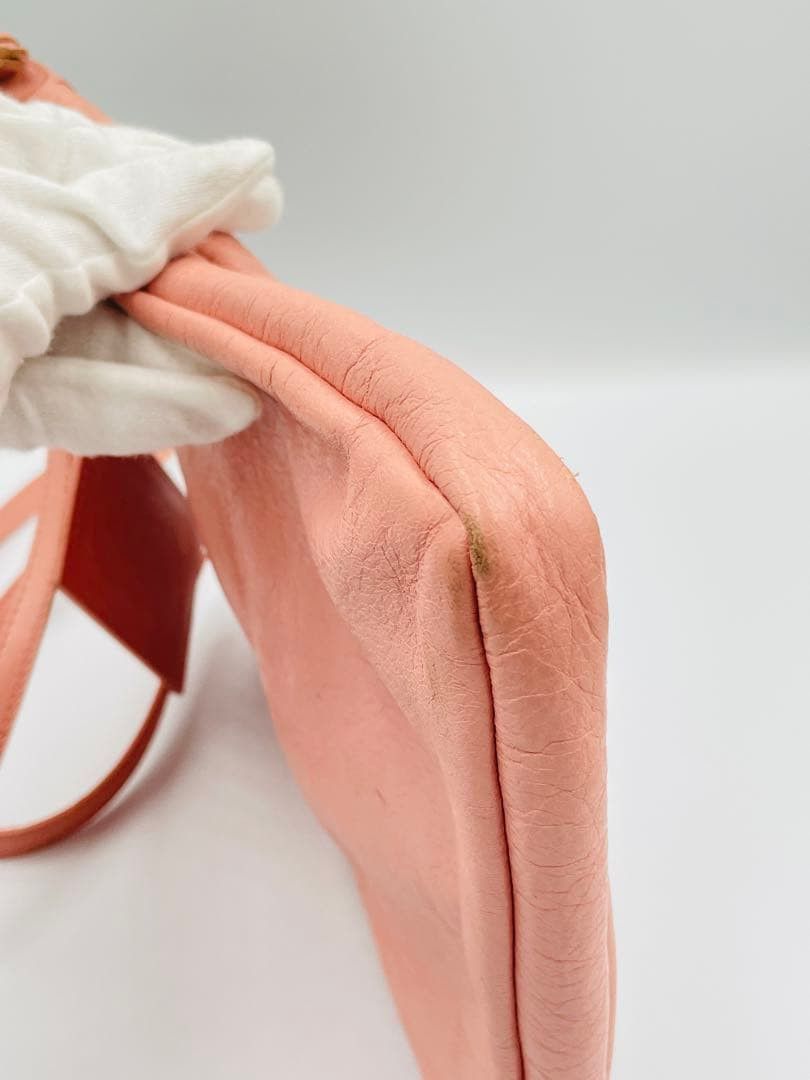 Balenciaga Balenciaga Le City Vertical Crossbody Pink Lambskin Size ONE SIZE - 5 Thumbnail