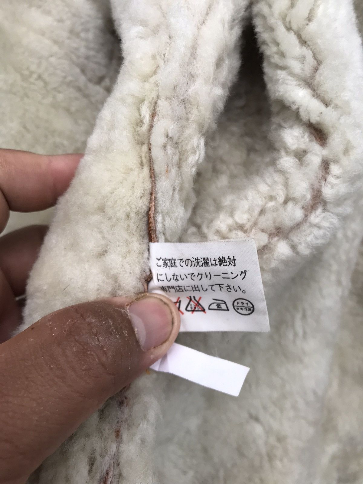 Genuine Leather GENUINE LEATHER FUR SHERPA JACKET Size US L / EU 52-54 / 3 - 16 Thumbnail