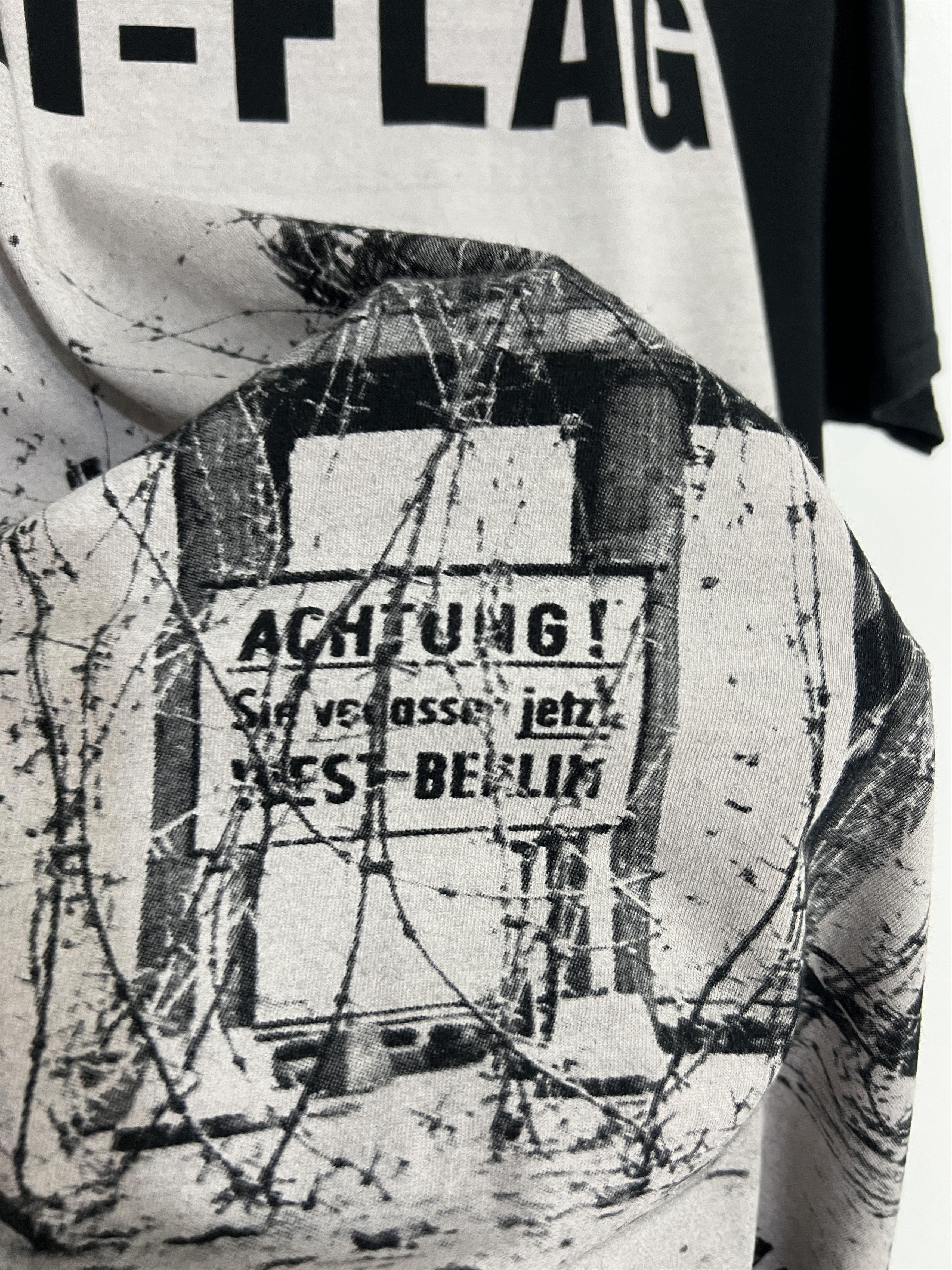 Vintage Anti Flag Tee Shirt Rare Foreign War Big Logo Hype Rare Size US M / EU 48-50 / 2 - 4 Thumbnail