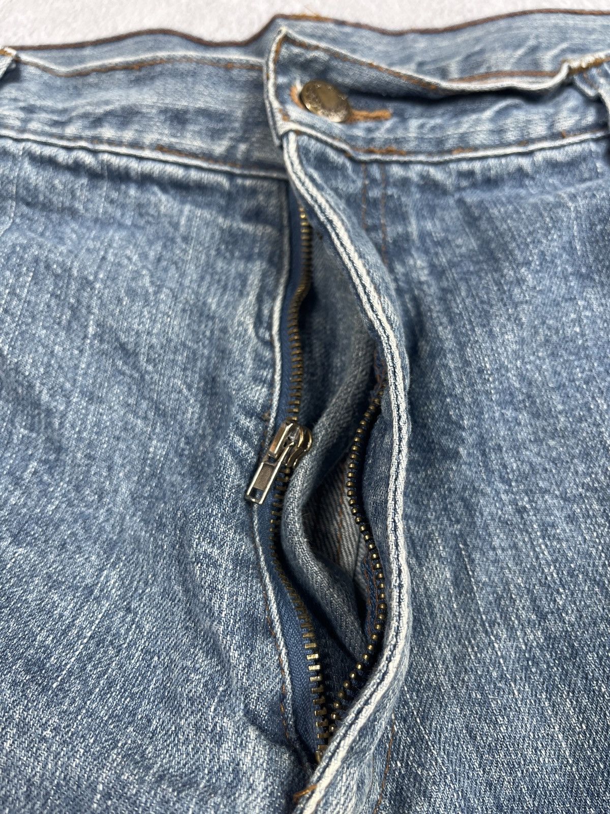 Vintage Vintage 90s 3/4 denim shorts jorts faded rap style size M Size US 32 / EU 48 - 5 Thumbnail