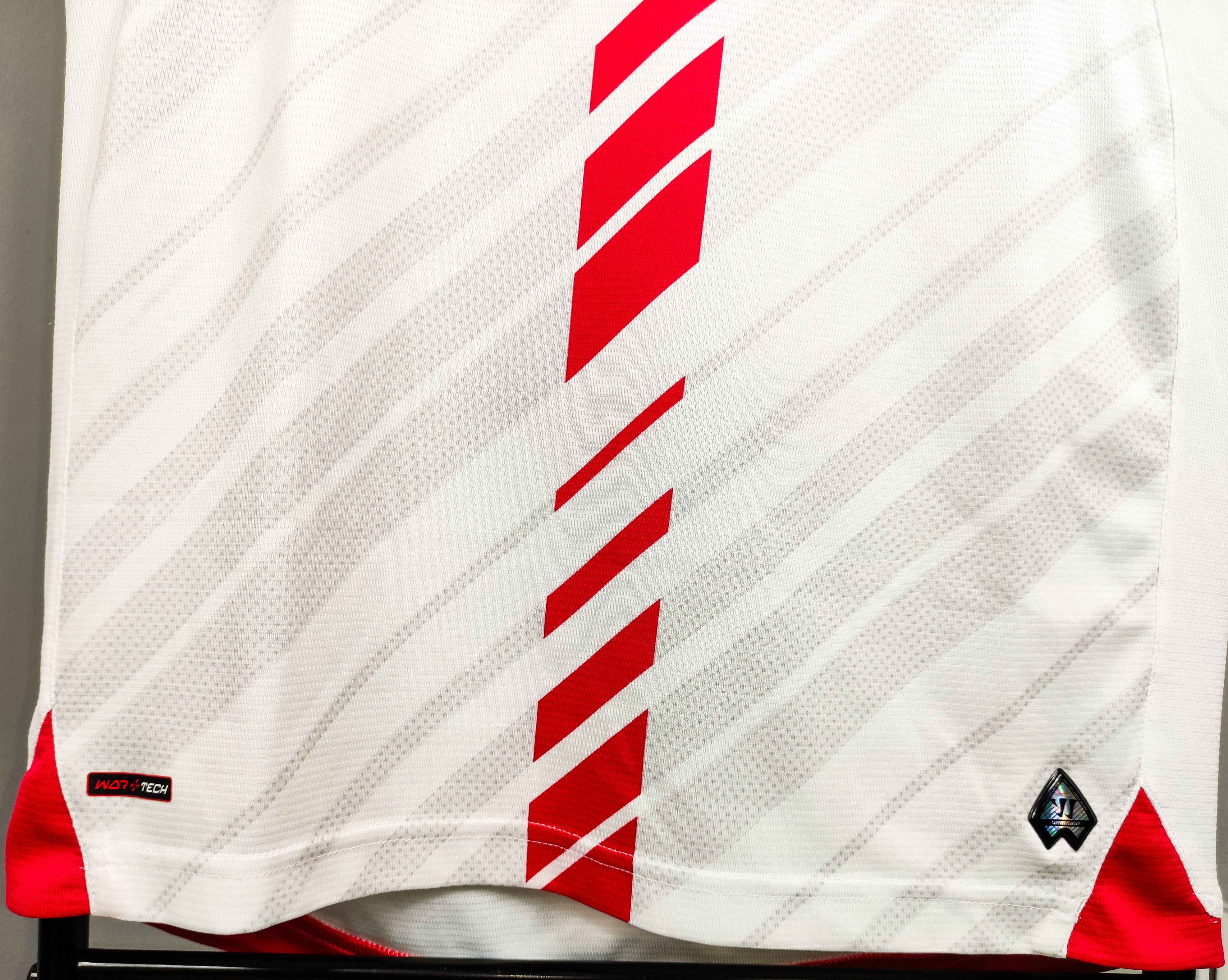 New Balance Sevilla FC 2013 2014 Warrior Home Shirt Kit Jersey La Liga Size US S / EU 44-46 / 1 - 6 Thumbnail