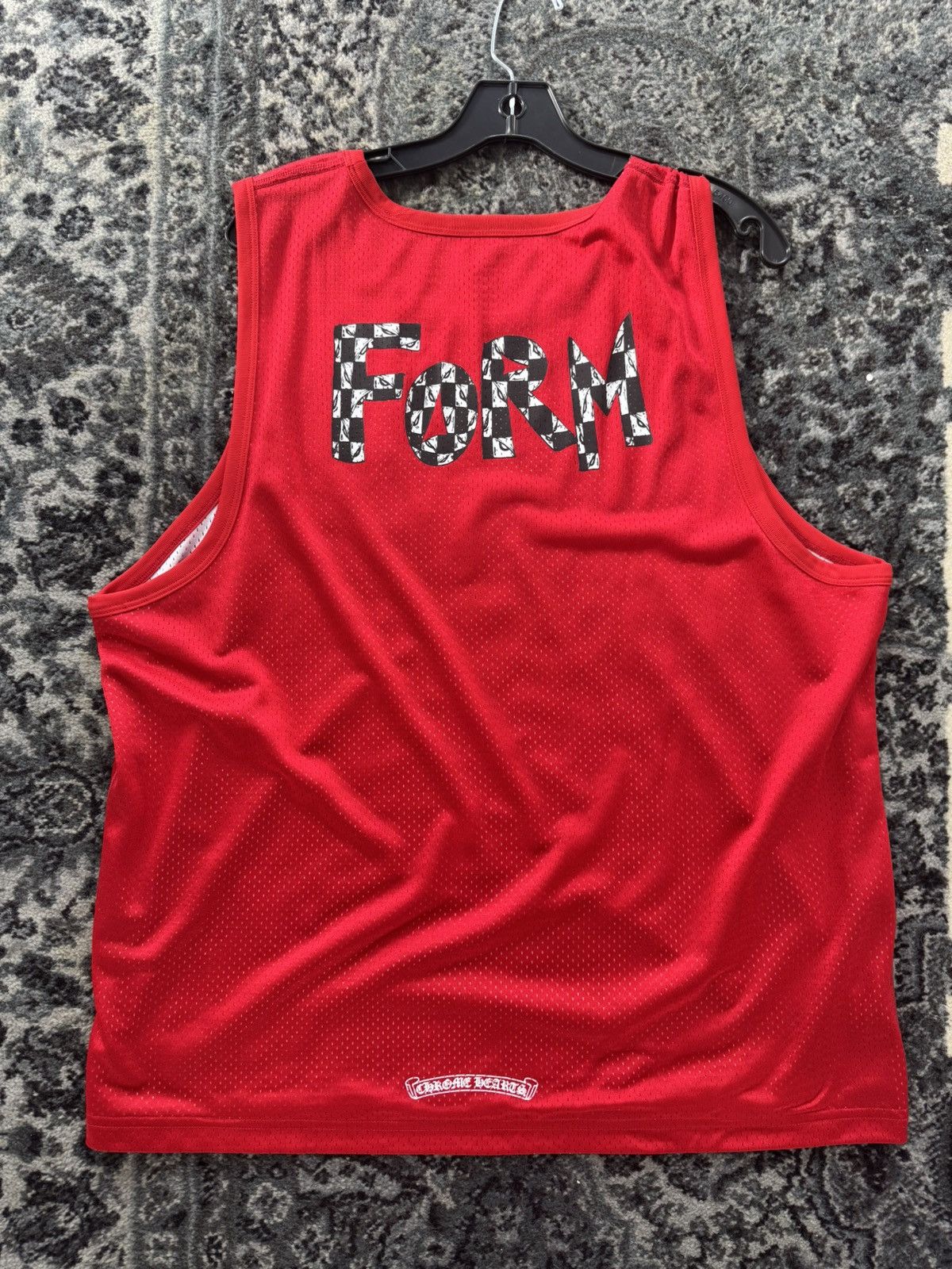 Chrome Hearts Chrome hearts matty boy Form Reversible Warmup Jersey Red Size US L / EU 52-54 / 3 - 2 Thumbnail
