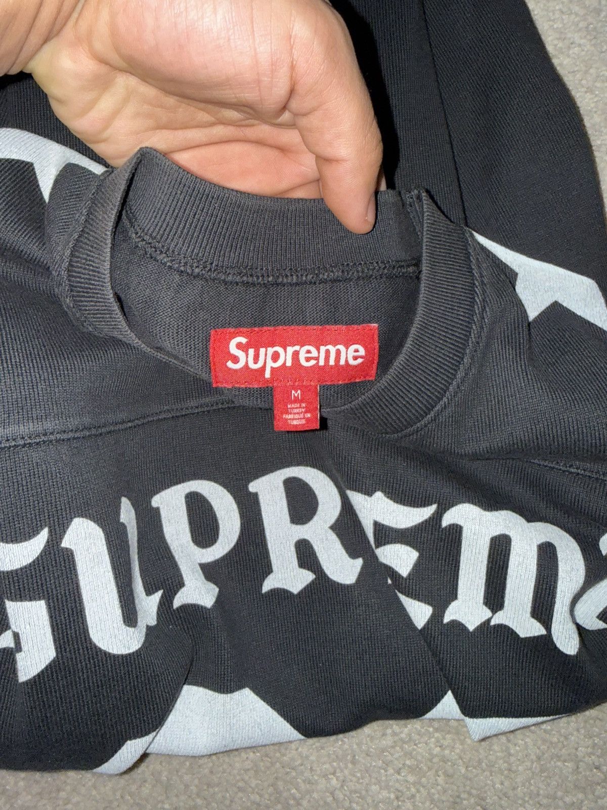 Playboy × Supreme Supreme Playboy L/S Football Top Black Medium w/ Receipt Size US M / EU 48-50 / 2 - 3 Thumbnail