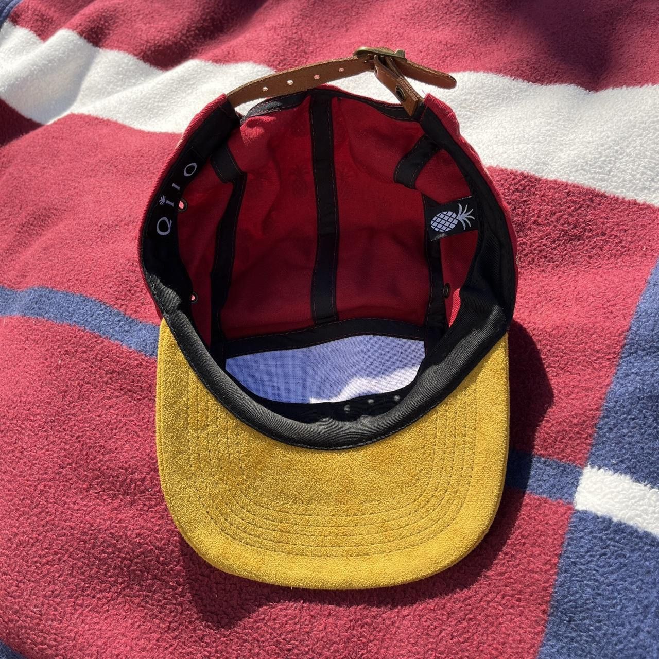 Other Qilo tactical monogram pineapple 5 panel red Hat suede bill Size ONE SIZE - 3 Thumbnail