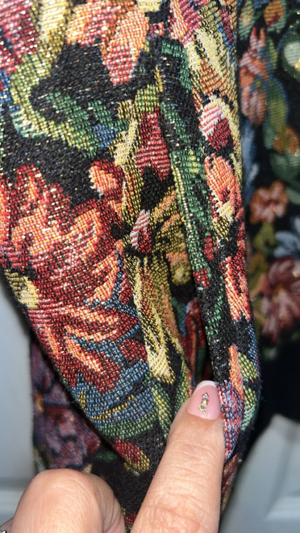 Other Women's HONEY PUNCH Black Floral embroidered Bomber Jacket M Size M / US 6-8 / IT 42-44 - 5 Thumbnail