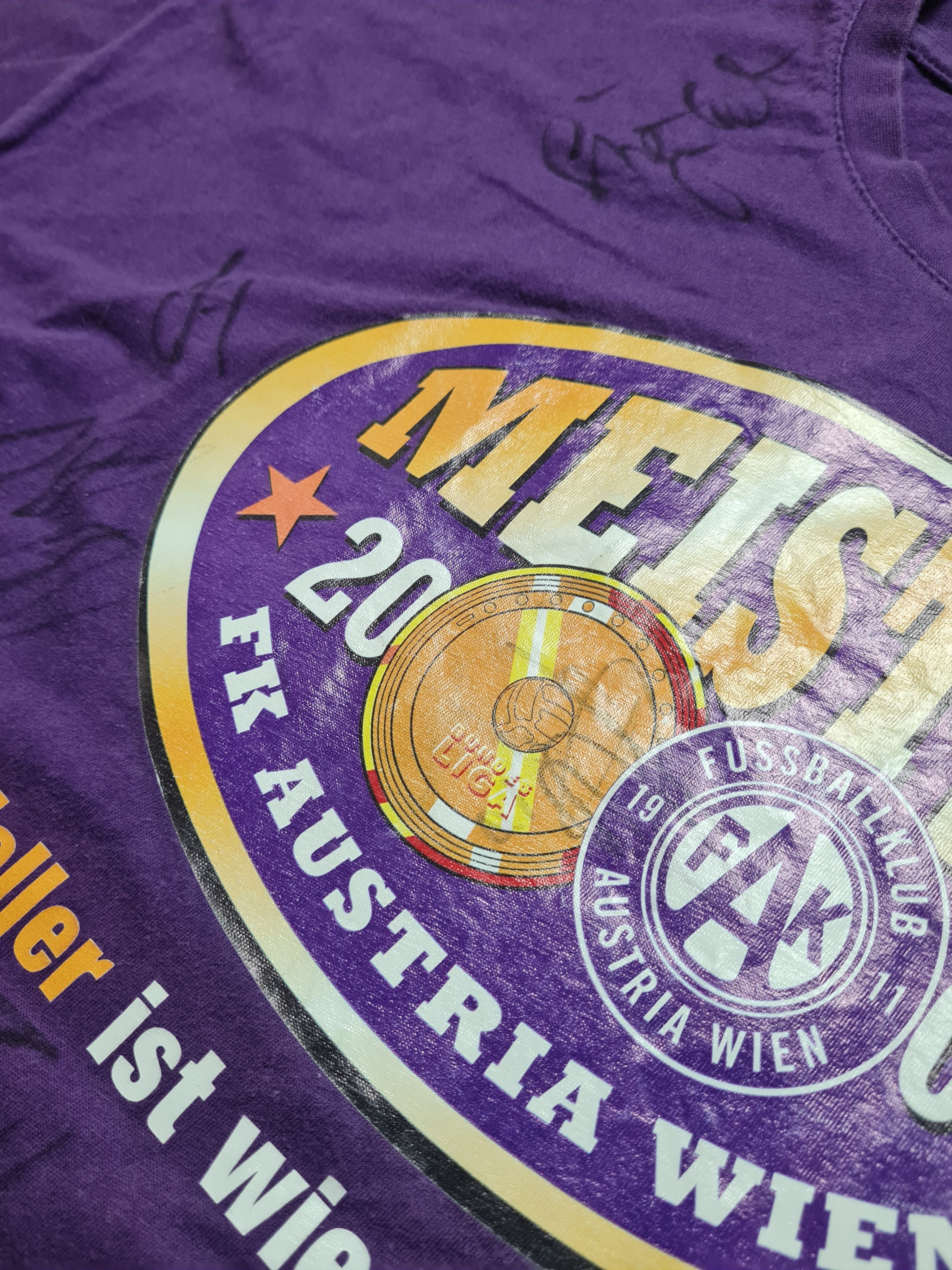 Other Vintage Jersey MEISTER 2006 FK AUSTRIA WIEN T-shirts Size US XXL / EU 58 / 5 - 21 Thumbnail